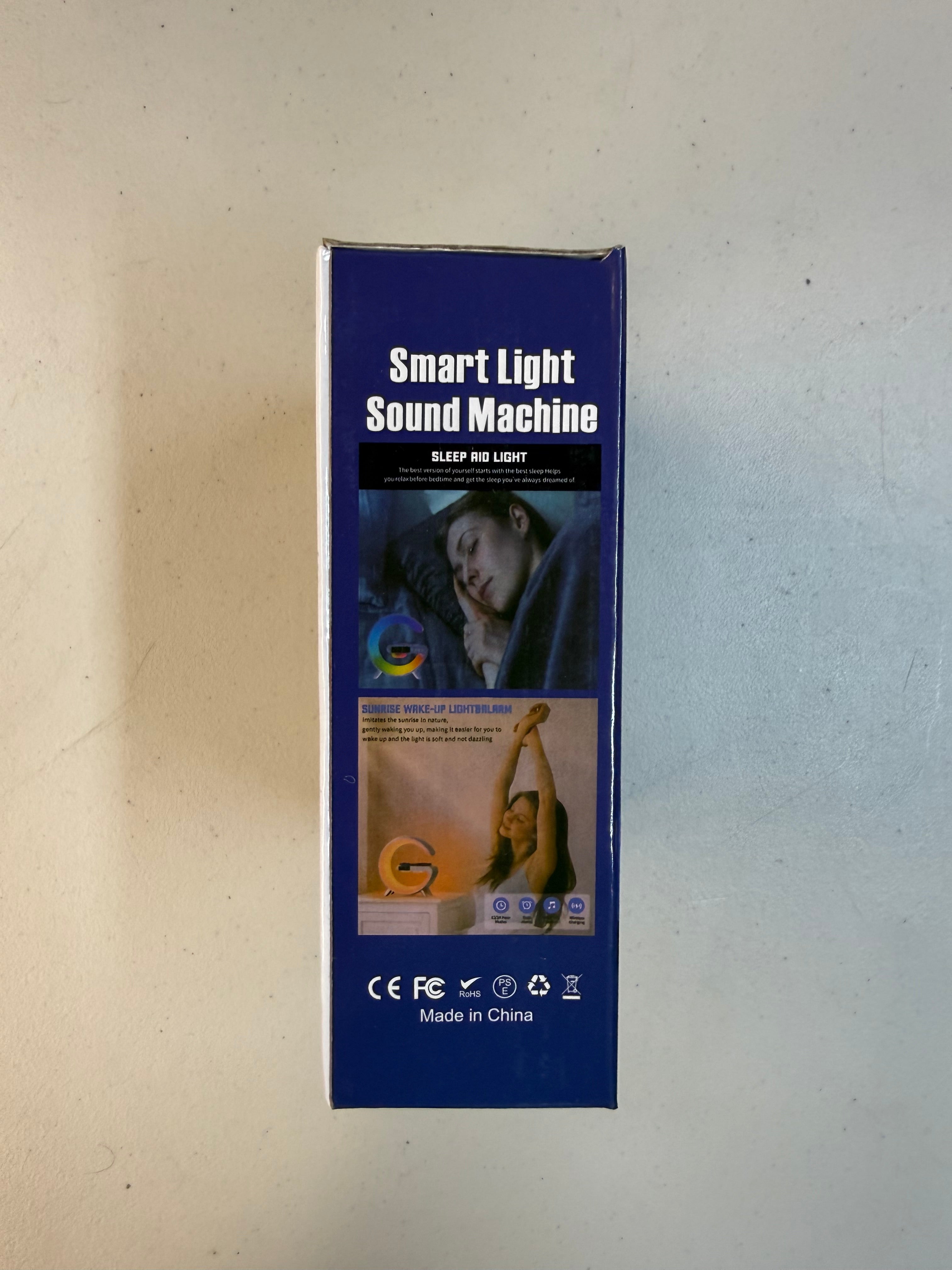 G63 Smart Light Sound Machine with Wireless Charging & Alarm Clock (Open Box - Like New)