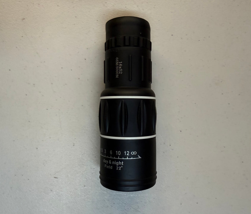 16x52 Monocular Telescope - High Power HD Day & Night Vision - Open Box Like New