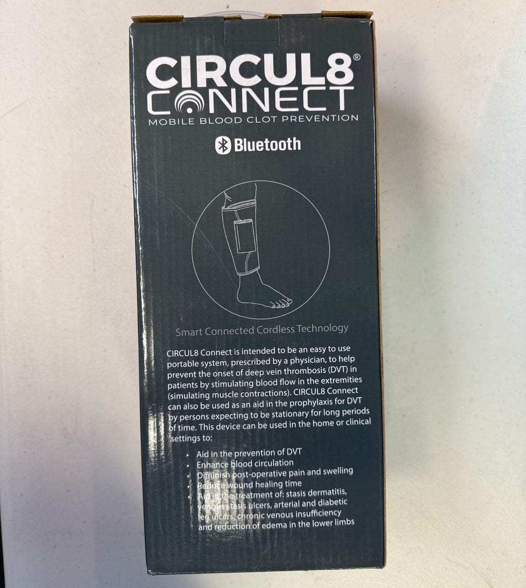 Circul8 Connect Mobile Blood Clot Prevention Device - Bluetooth (Open Box - Like New)