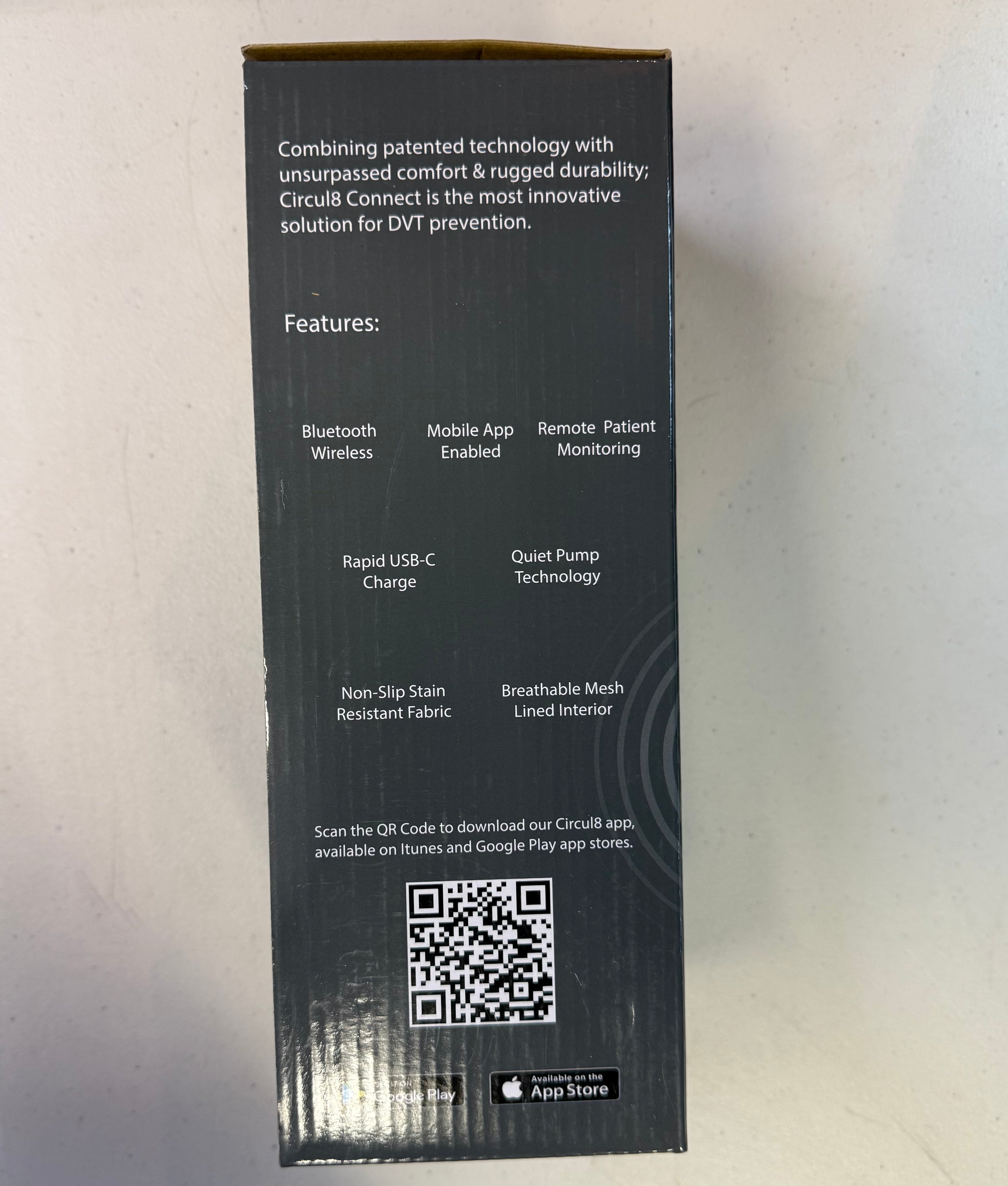 Circul8 Connect Mobile Blood Clot Prevention Device - Bluetooth (Open Box - Like New)