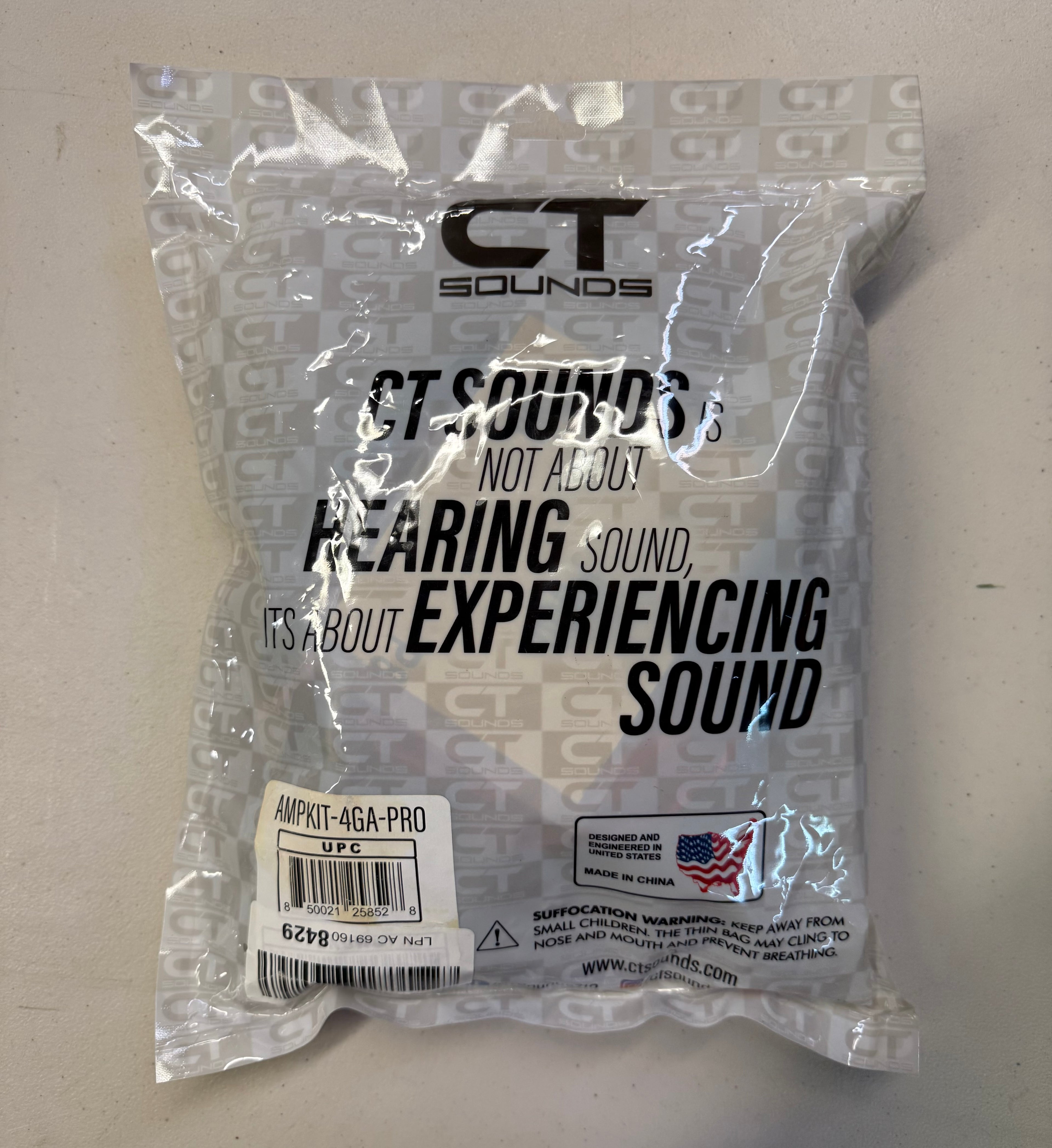 CT Sounds 4 Gauge Amplifier Wiring Kit - Complete Car Audio Installation Kit (Brand New)