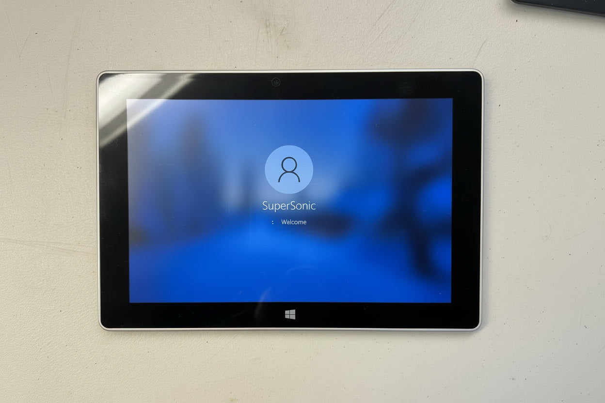 SuperSonic SC-1022KB 10.1" Windows Tablet with Keyboard - 32GB (Used - Good Condition)