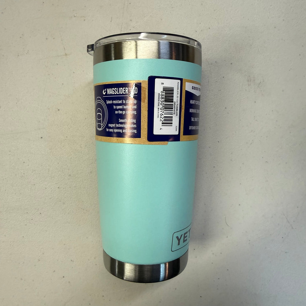 YETI Rambler 20oz Tumbler with MagSlider Lid - Seafoam (Open Box - Like New)