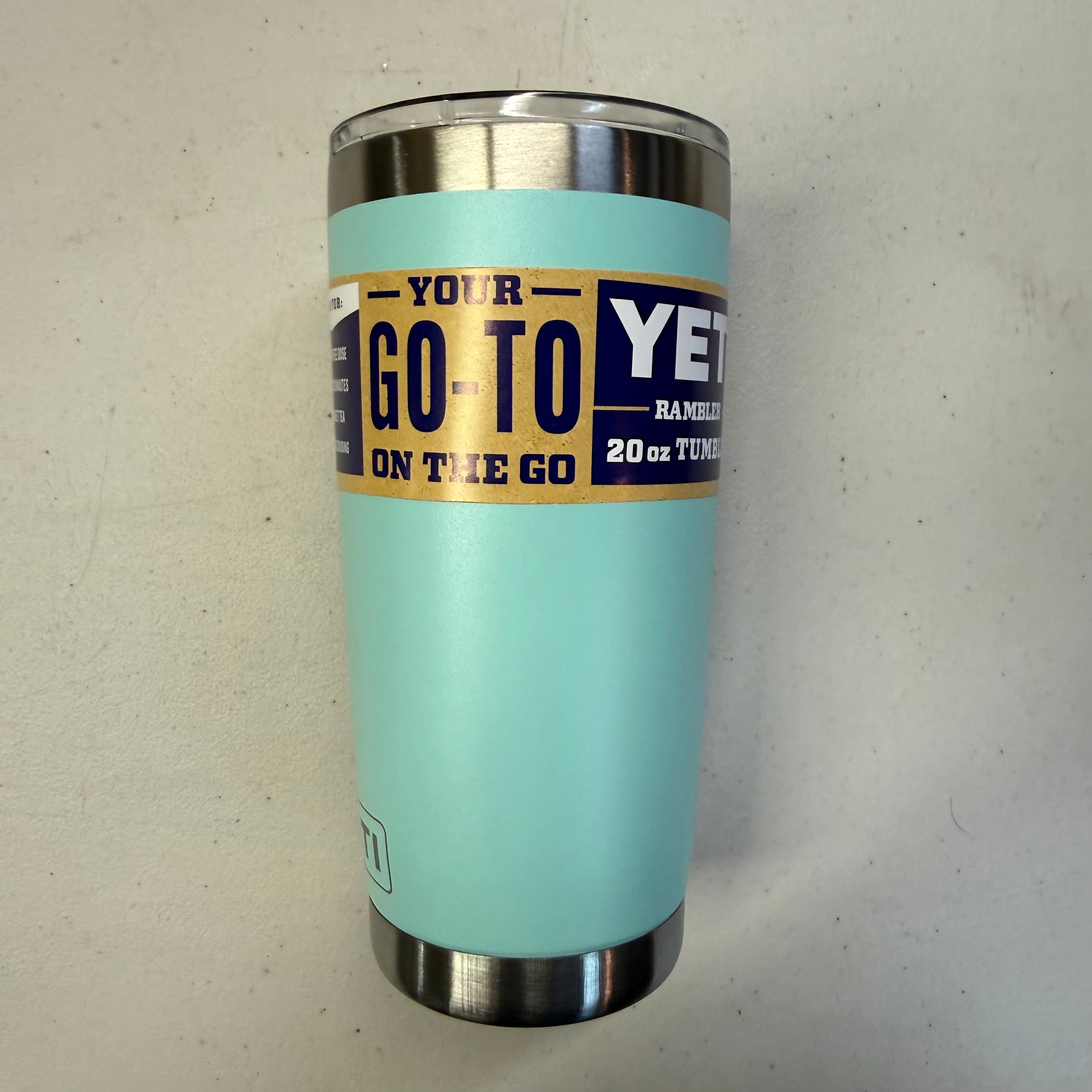 YETI Rambler 20oz Tumbler with MagSlider Lid - Seafoam (Open Box - Like New)
