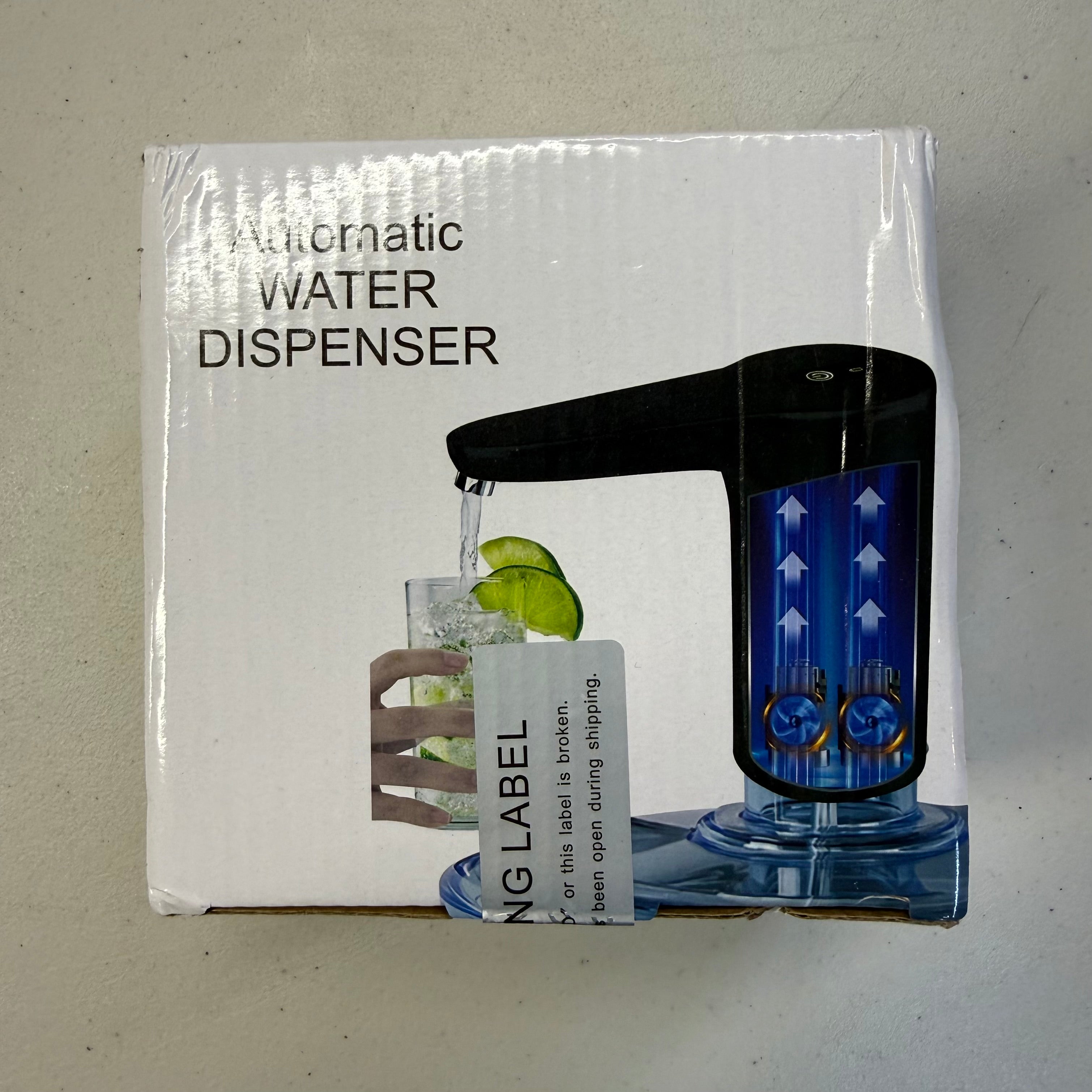 Automatic Water Dispenser - Rechargeable Electric Pump (New Sealed - Box Damaged)