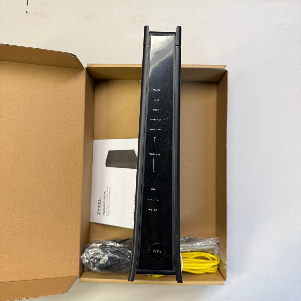 ZyXEL VMG4927-B50A VDSL Gateway - Dual-Band Wireless AC/N VDSL2 Bonding Gateway (Open Box - Like New)