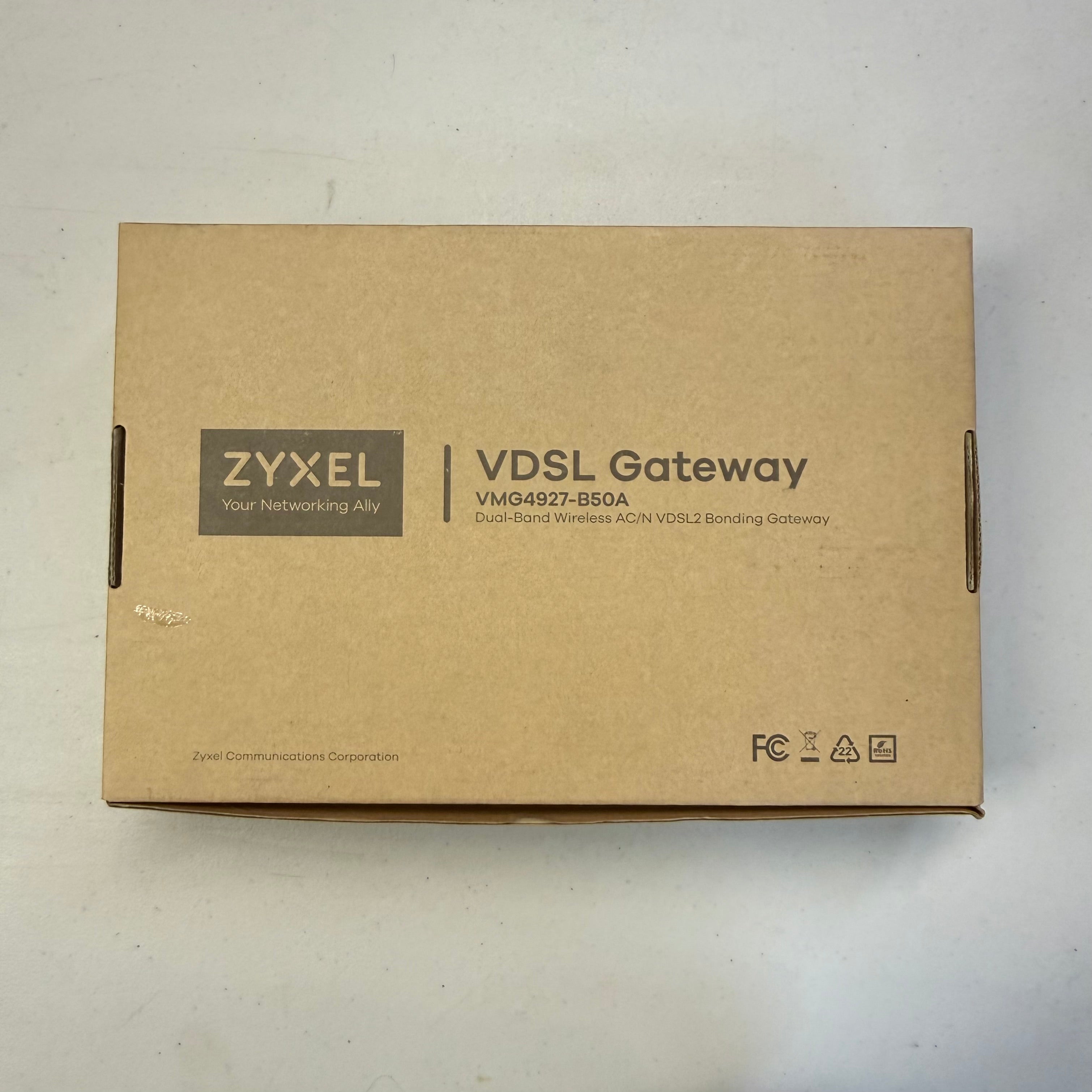 ZyXEL VMG4927-B50A VDSL Gateway - Dual-Band Wireless AC/N VDSL2 Bonding Gateway (Open Box - Like New)