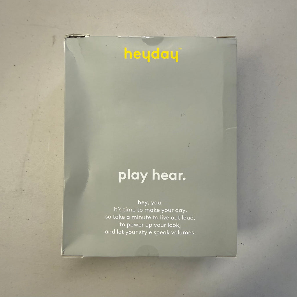 Heyday Wired Headphones with Microphone & Remote - Blue (Open Box - Like New)