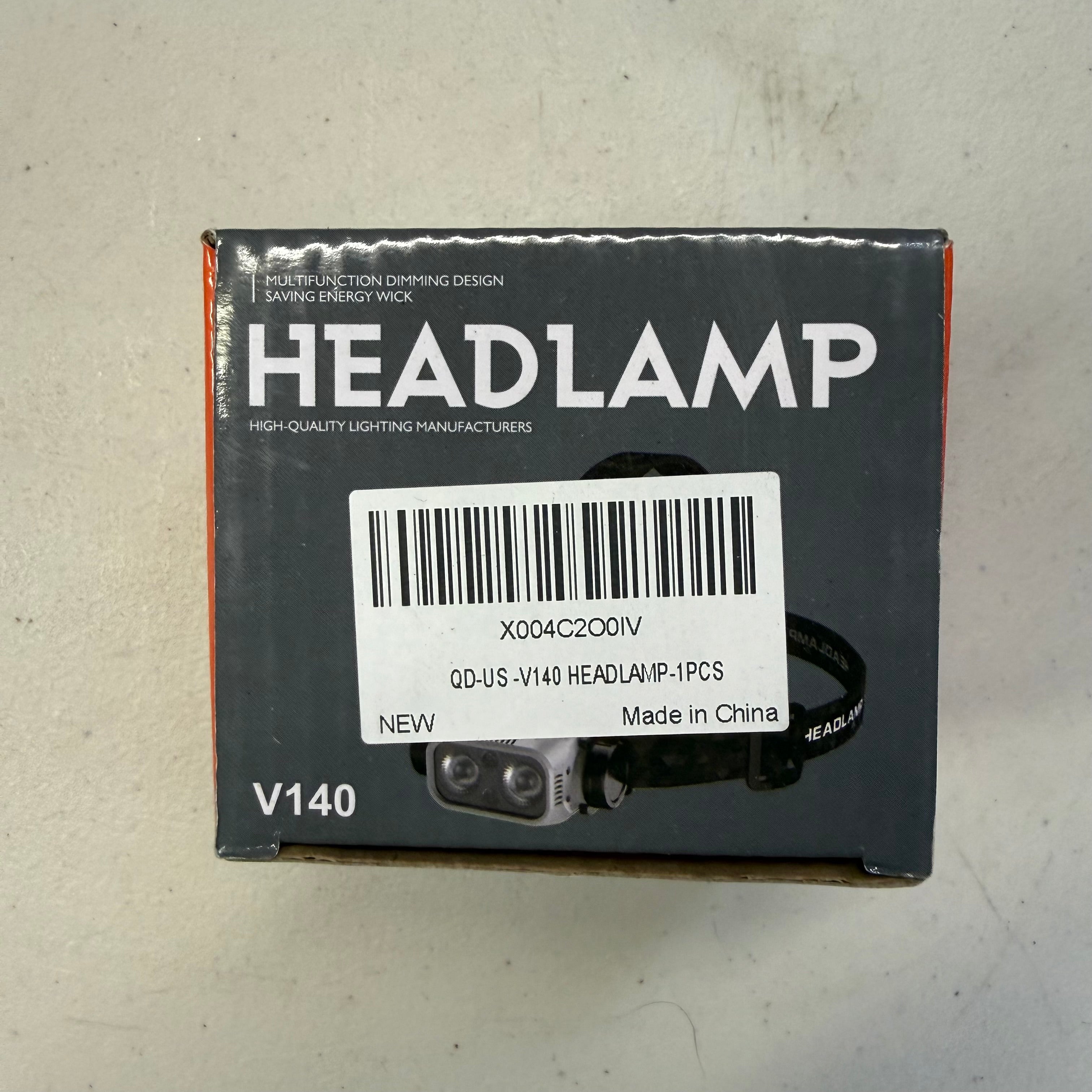 V140 LED Headlamp - Multifunction Dimming Design (Open Box - Like New, Never Used)