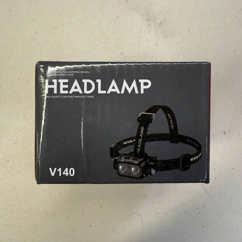 V140 LED Headlamp - Multifunction Dimming Design (Open Box - Like New, Never Used)