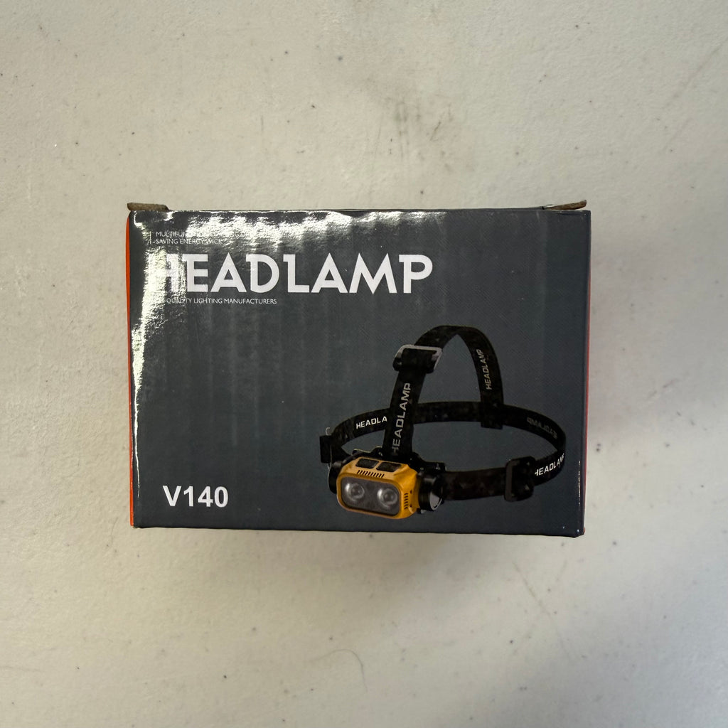 V140 LED Headlamp - Multifunction Dimming Design (Open Box - Like New, Never Used)