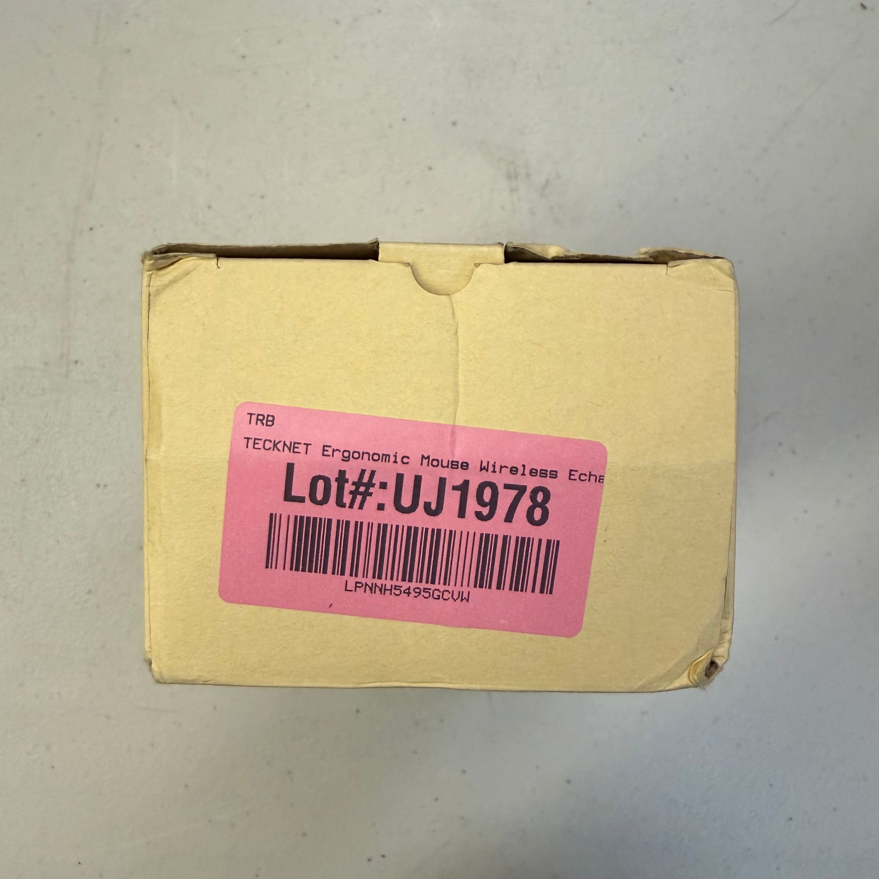 TECKNET Ergonomic Wireless Mouse - Vertical Design (Open Box - Like New, Box Worn)