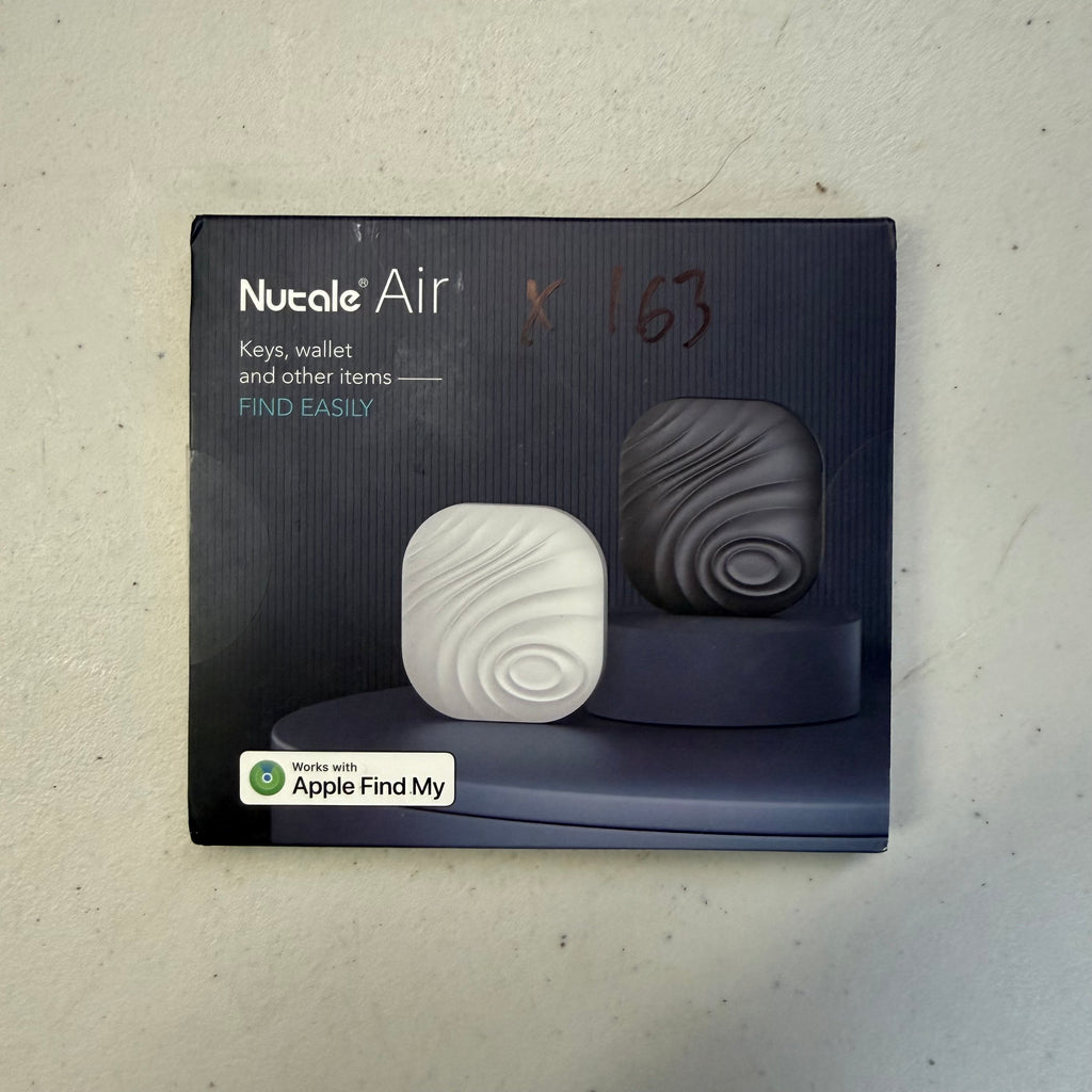 Nutale Air Item Tracker - 2 Pack with Apple Find My (Open Box - Like New)