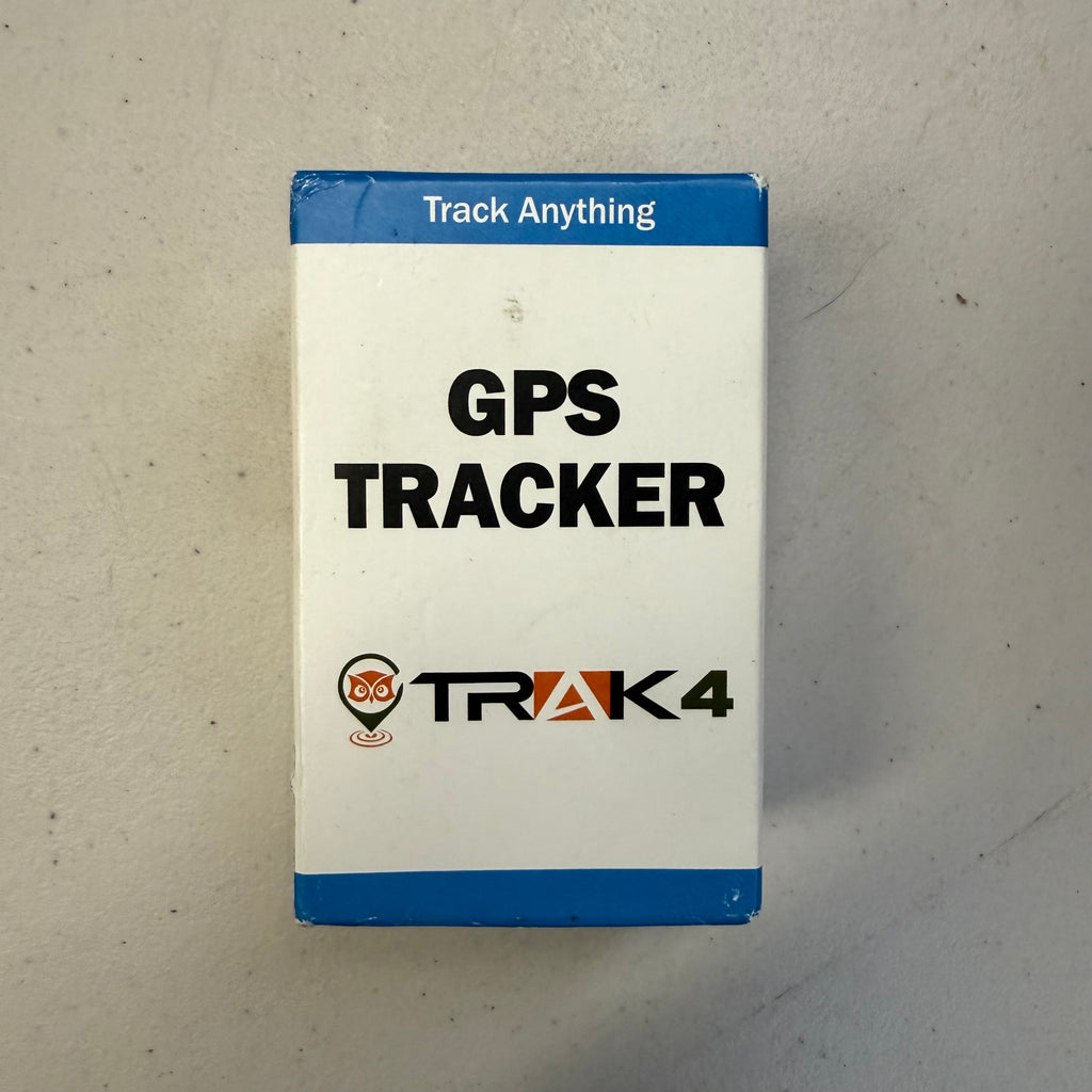 TRAK4 GPS Tracker - Real-Time Location Tracking (Open Box - Like New, Box Worn)