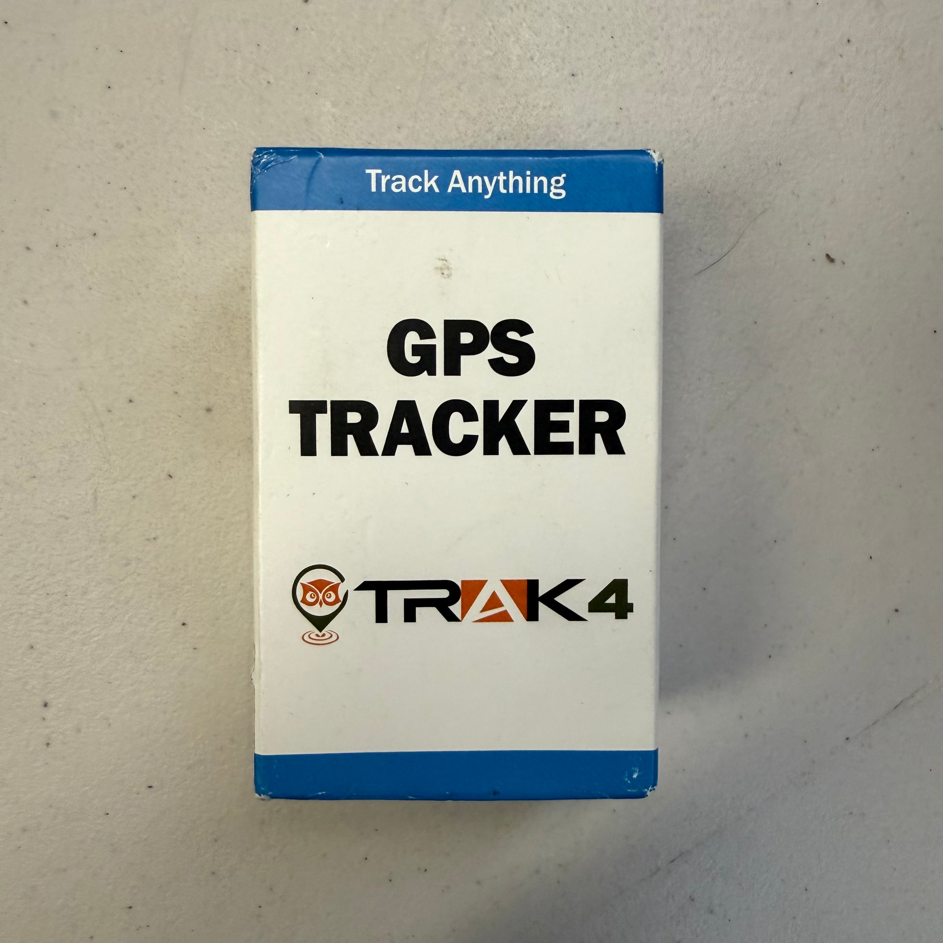 TRAK4 GPS Tracker - Real-Time Location Tracking (Open Box - Like New, Box Worn)