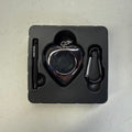 HUALIMEI AirTag Protective Case - Heart Shape Silver (Open Box - Like New)