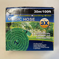 Magic Hose 100ft Expandable Garden Hose - 3X Expansion (Open Box - Like New)