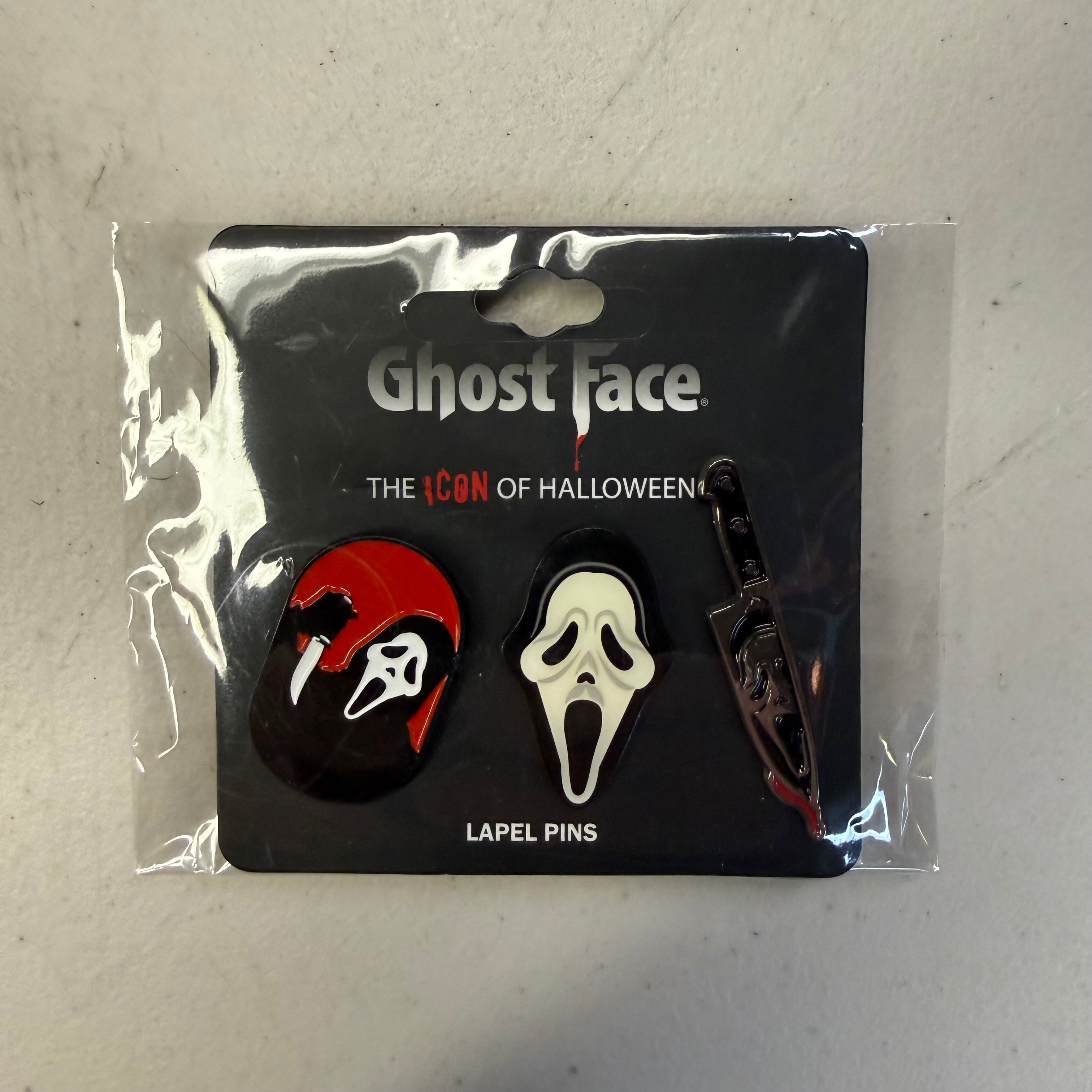 Horror Movie Pin Collection Bundle - Chucky & Ghost Face (Brand New)
