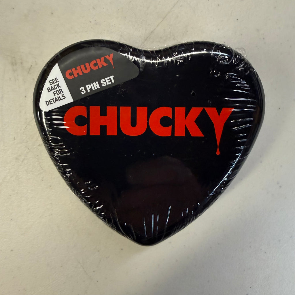 Horror Movie Pin Collection Bundle - Chucky & Ghost Face (Brand New)