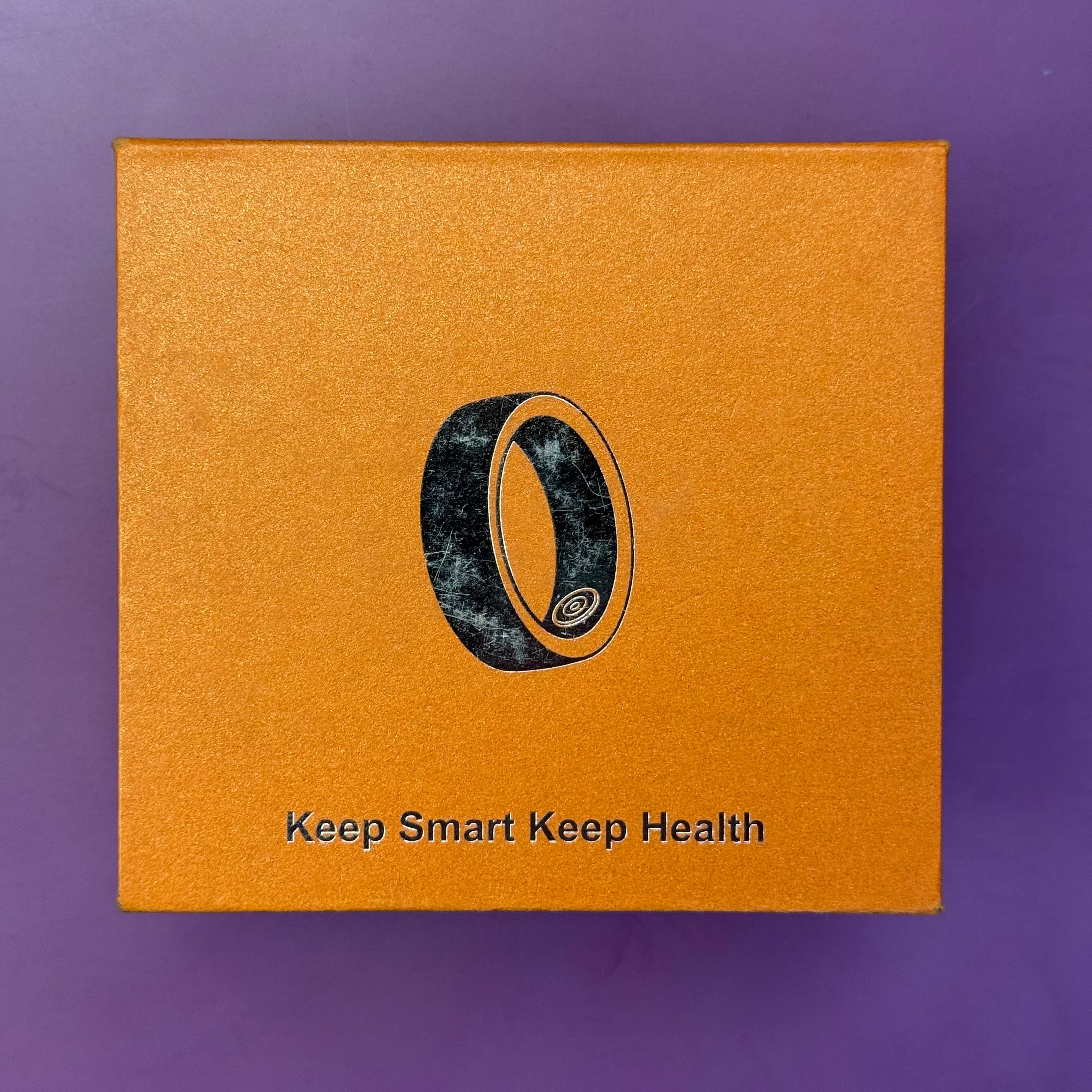 Smart Health Ring - Rose Gold - Keep Smart Keep Health (Open Box - Like New)