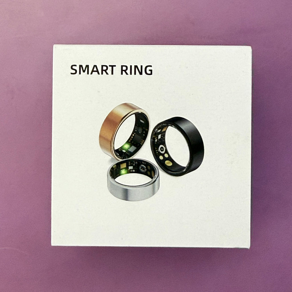 Smart Health Ring - Black Size 9 (Open Box - Like New)
