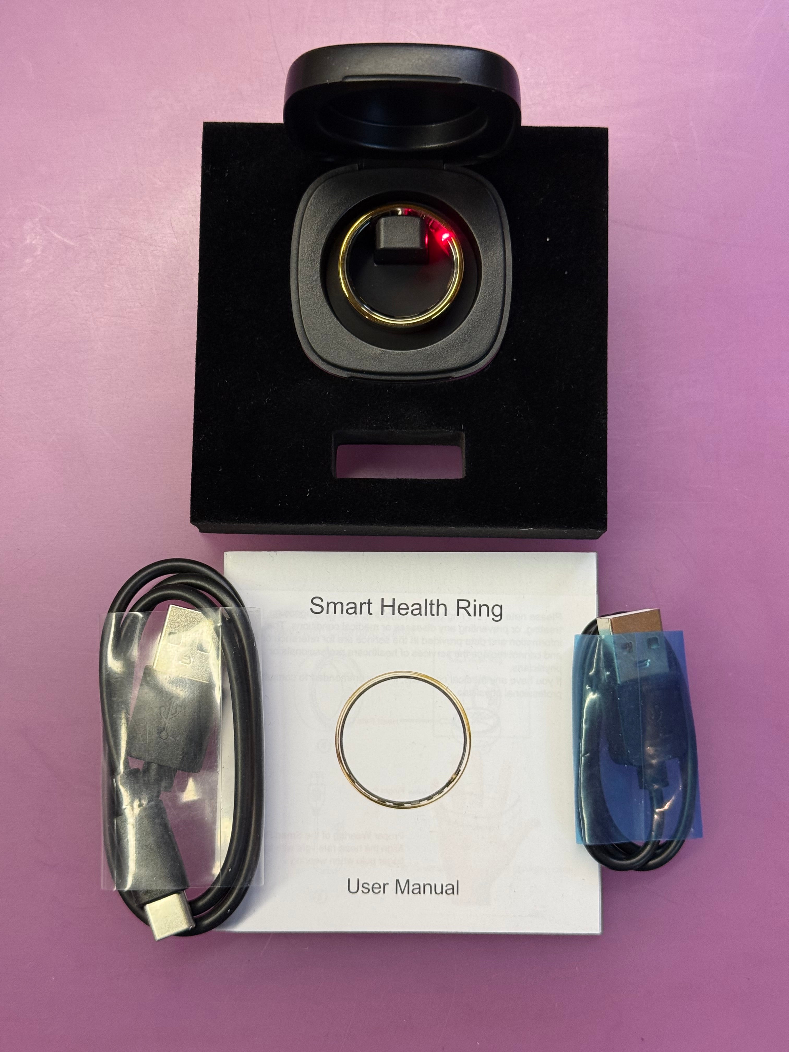 Smart Health Ring - Gold (Open Box - Like New)