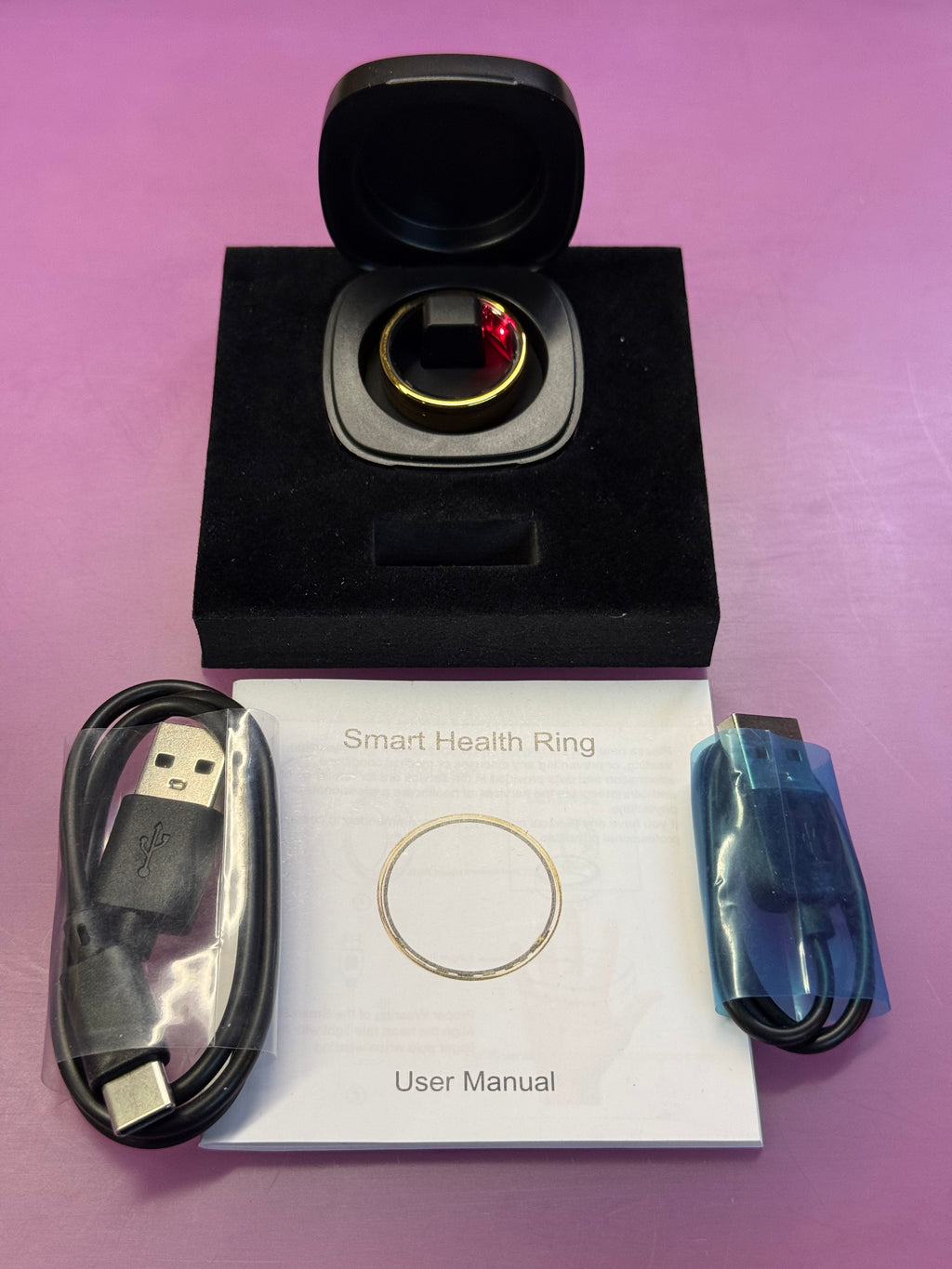 Smart Health Ring - Gold (Open Box - Like New)