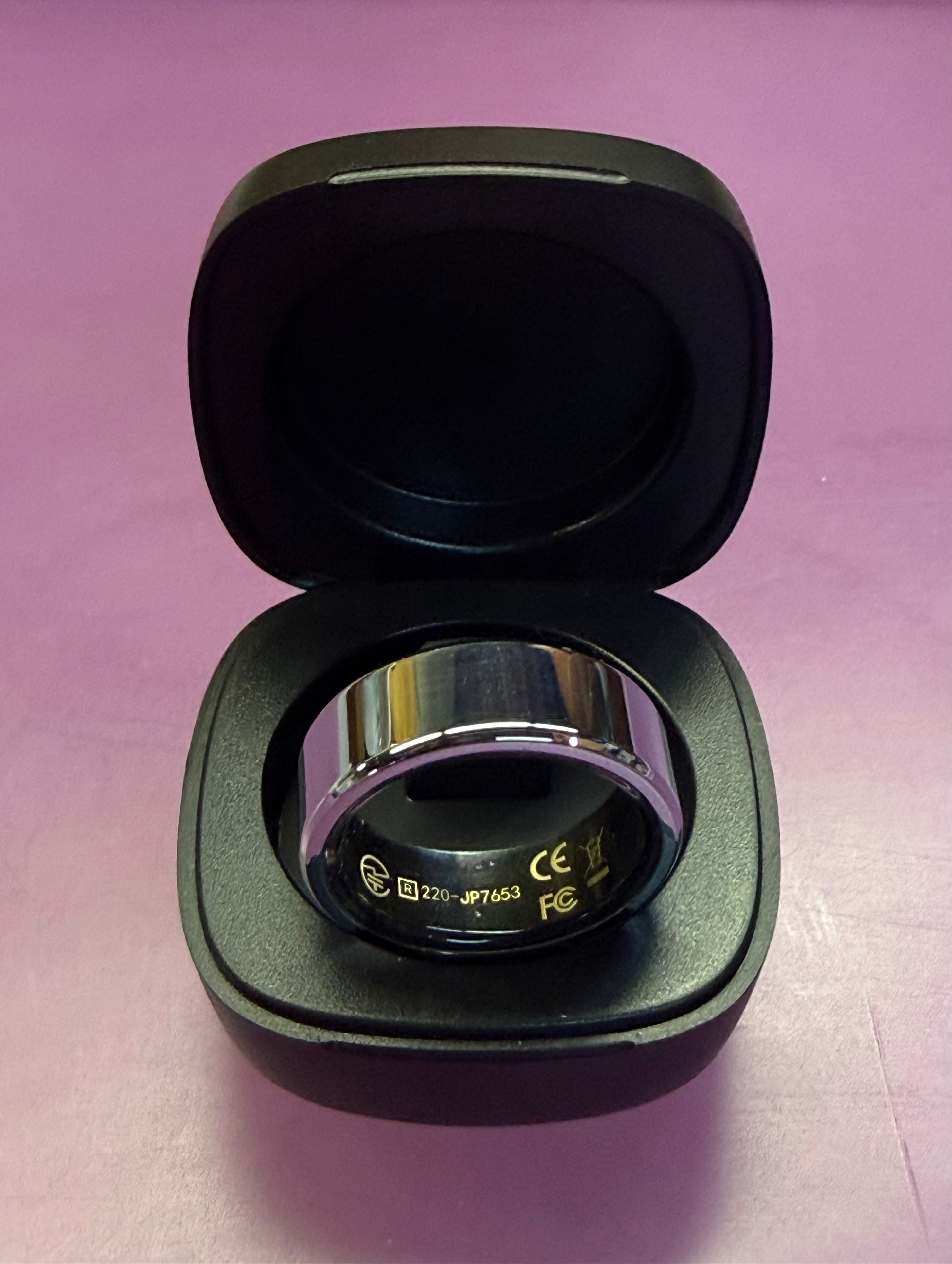 Smart Health Ring - Silver (Open Box - Like New, Never Worn)
