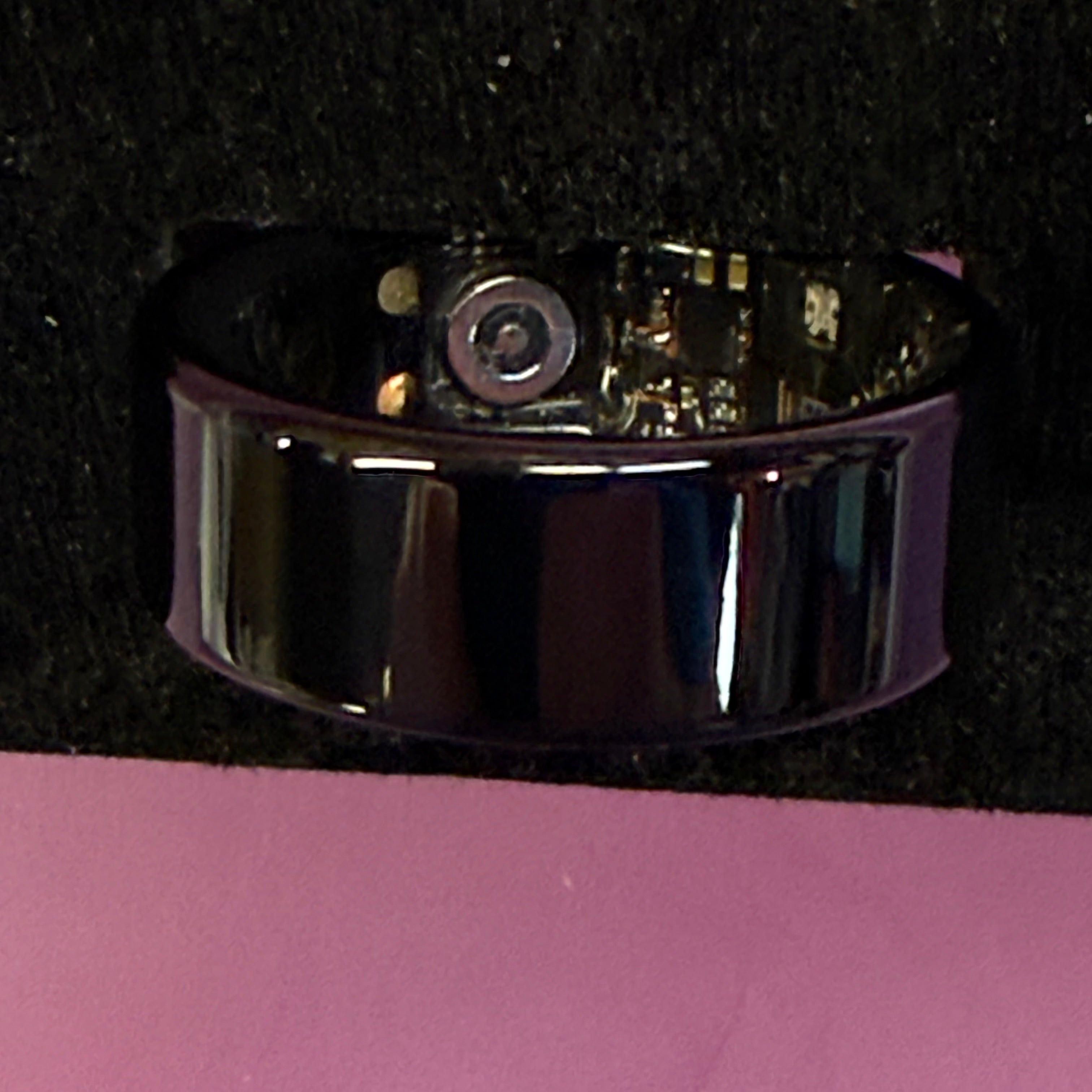 Smart Health Ring - Black Size 9 (Open Box - Like New, Never Worn)