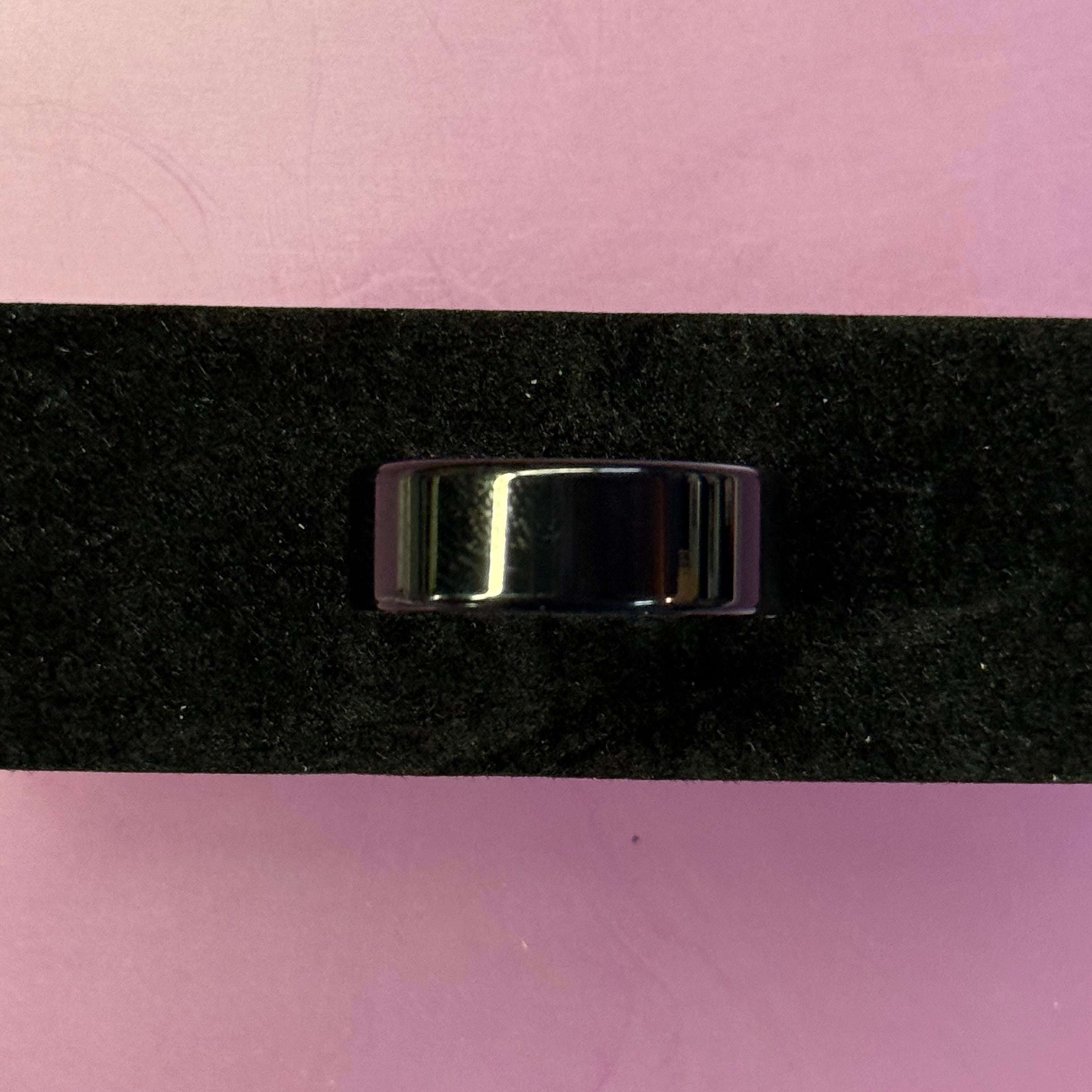 Smart Health Ring - Black Size 9 (Open Box - Like New, Never Worn)