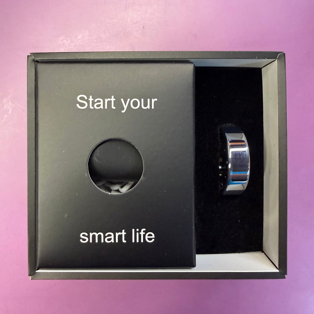 Smart Health Ring - Silver (Open Box - Like New)