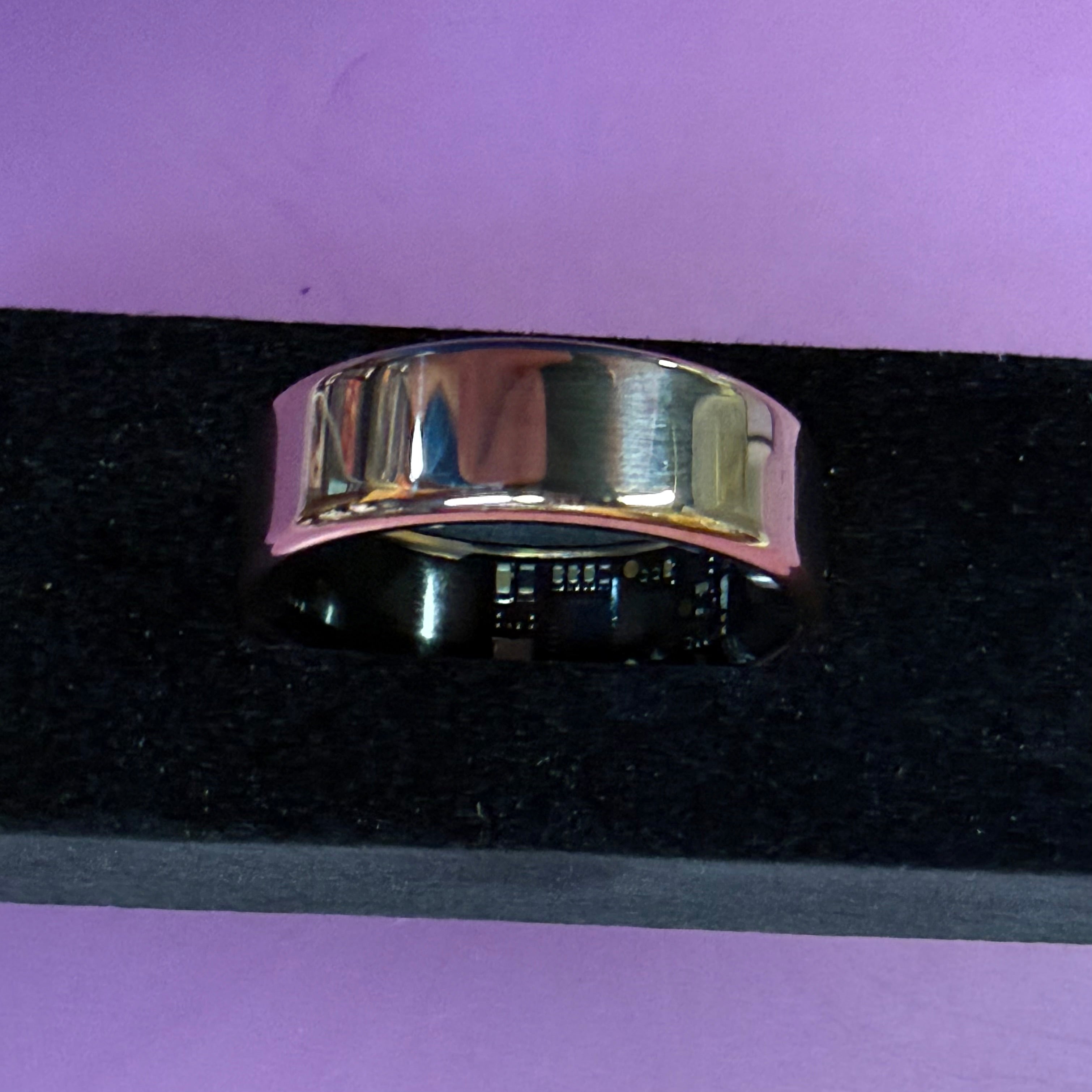 Smart Health Ring - Rose Gold Size 12 (Open Box - Like New, Never Worn)