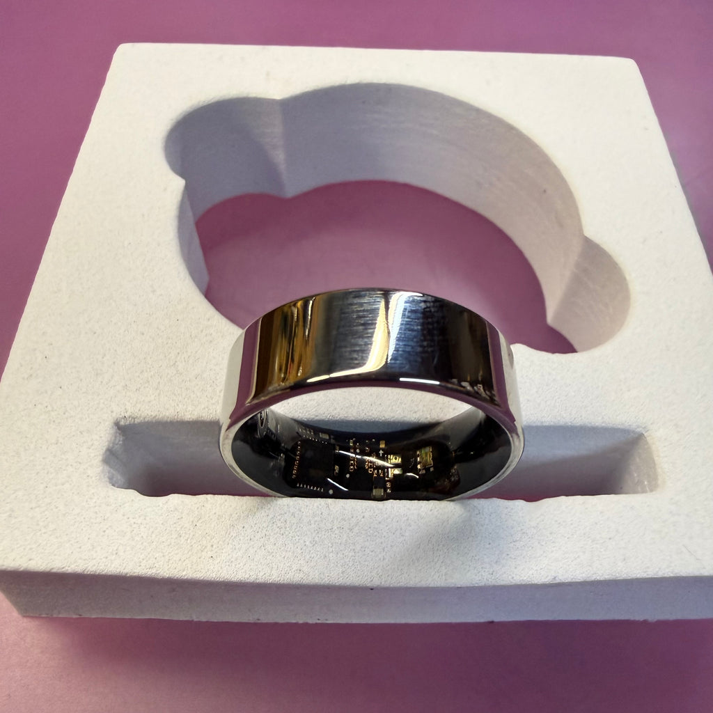 Smart Health Ring - Silver (Open Box - Like New, Never Worn)