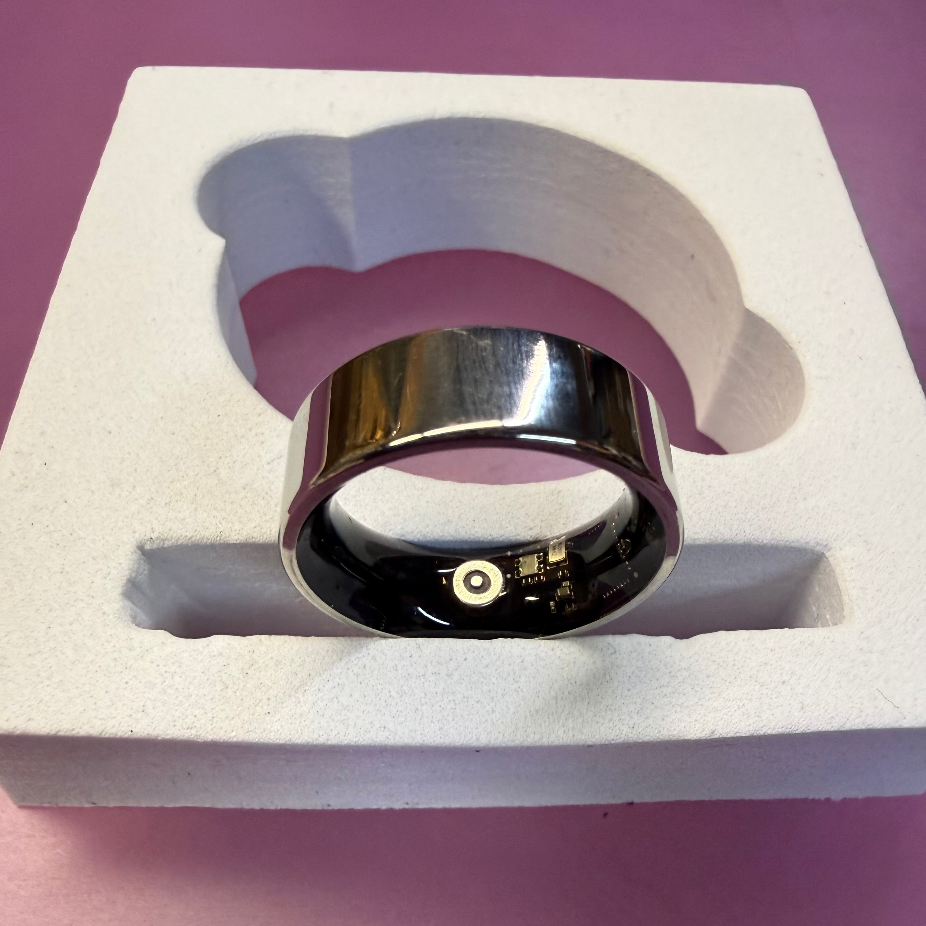 Smart Health Ring - Silver (Open Box - Like New, Never Worn)