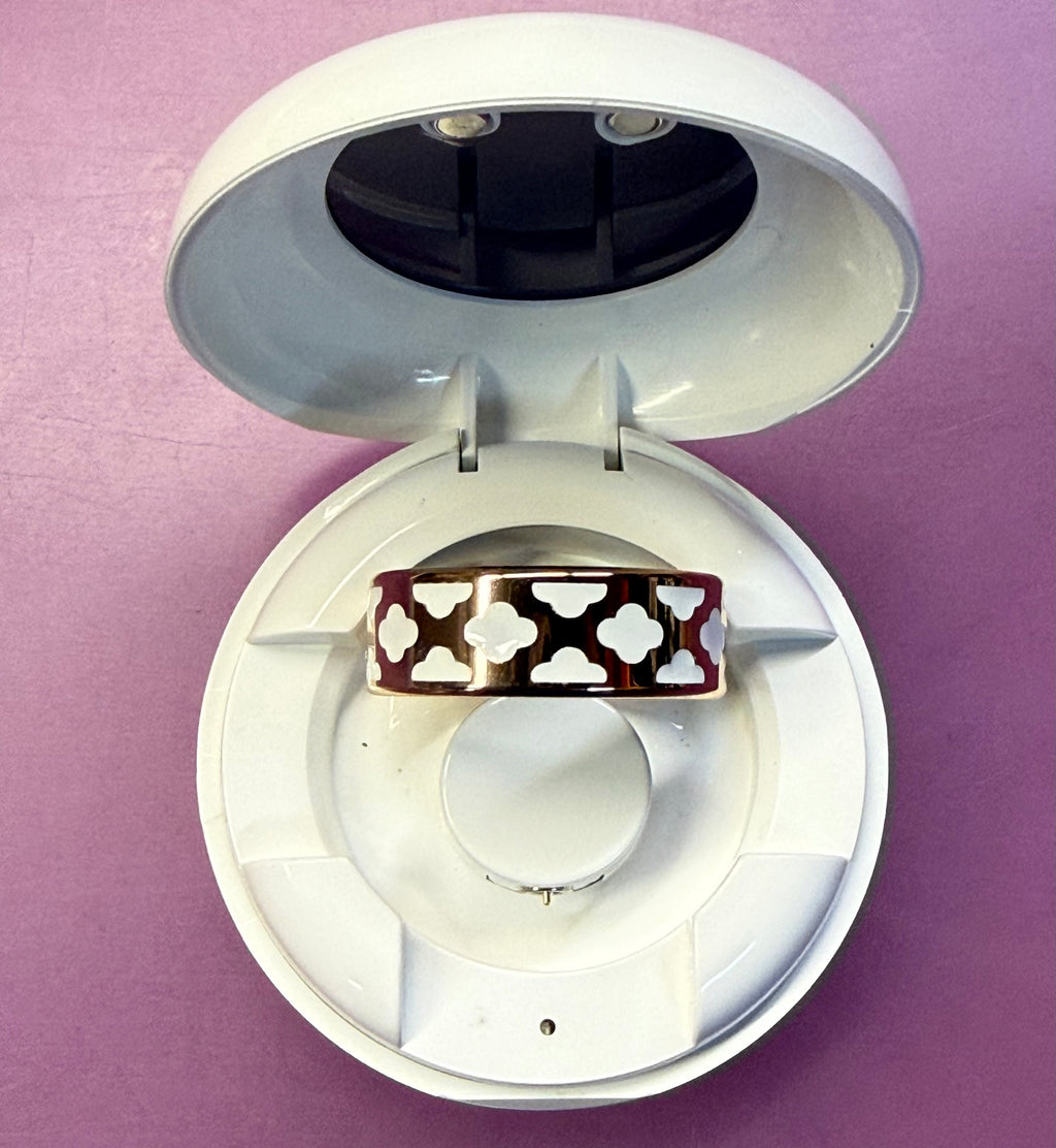 Smart Health Ring - Rose Gold Size 9 (Open Box - Like New, Never Worn)