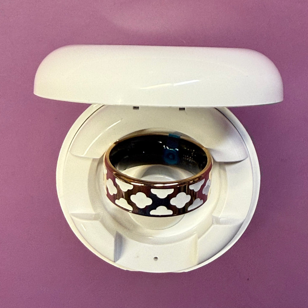 Smart Health Ring - Rose Gold Size 9 (Open Box - Like New, Never Worn)