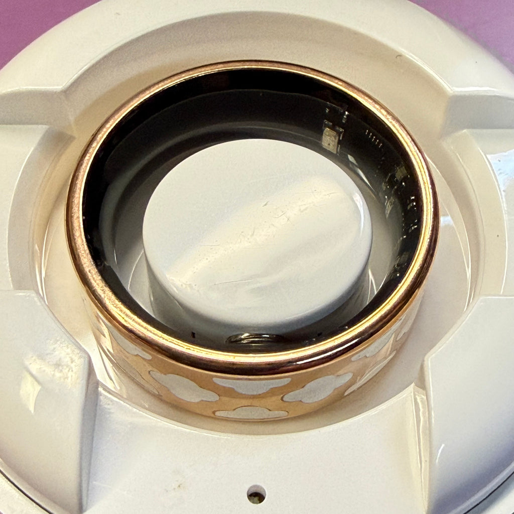 Smart Health Ring - Rose Gold Size 9 (Open Box - Like New, Never Worn)