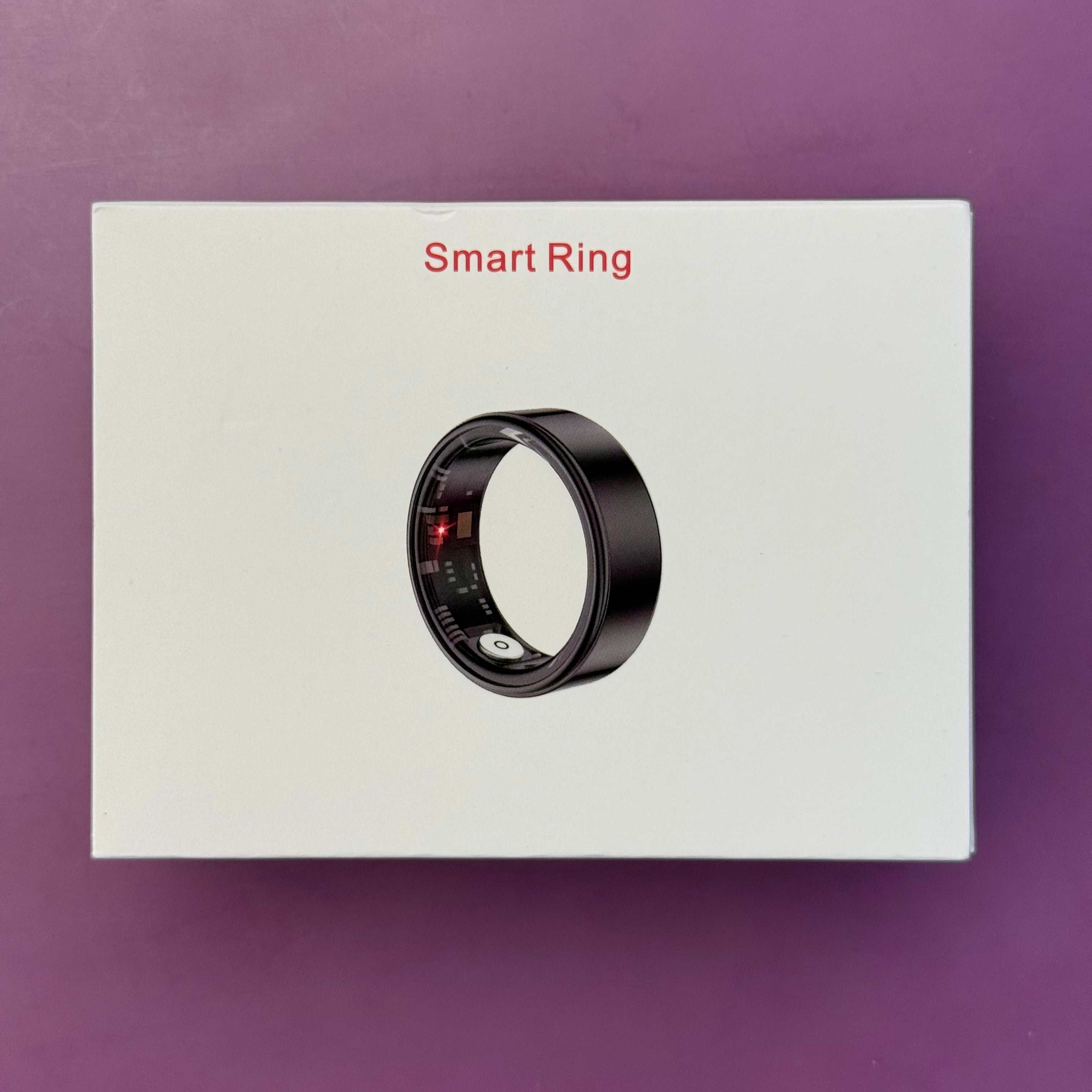 JRing Smart Health Ring - Black (Open Box - Like New, Never Worn)