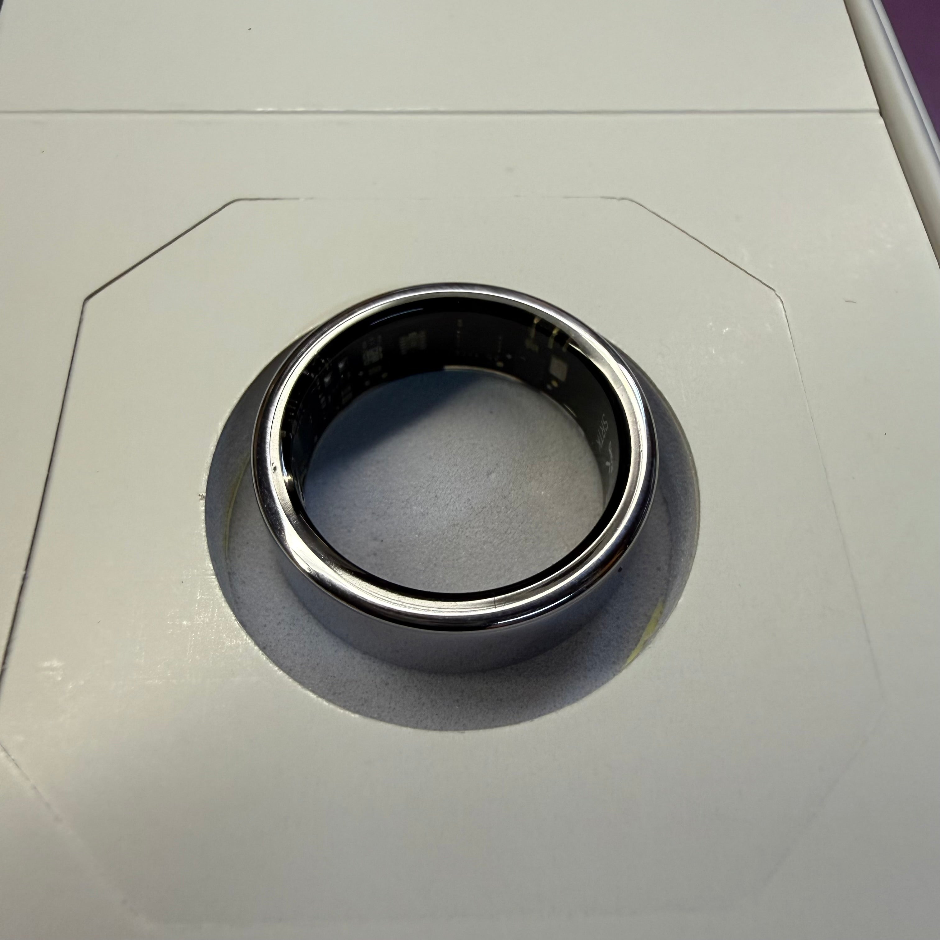 Smart Health Ring - Silver (Open Box - Like New, Never Worn)