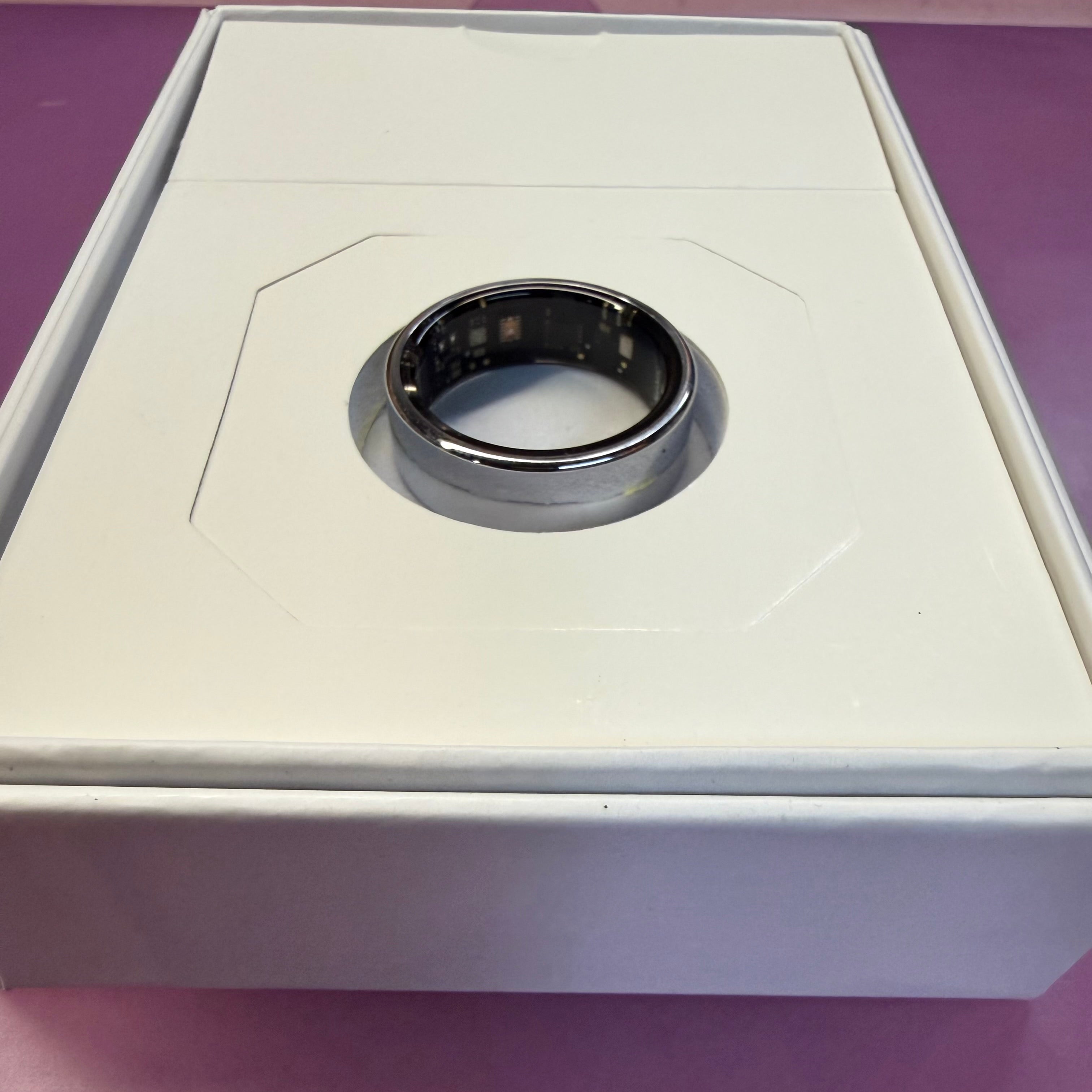 Smart Health Ring - Silver (Open Box - Like New, Never Worn)