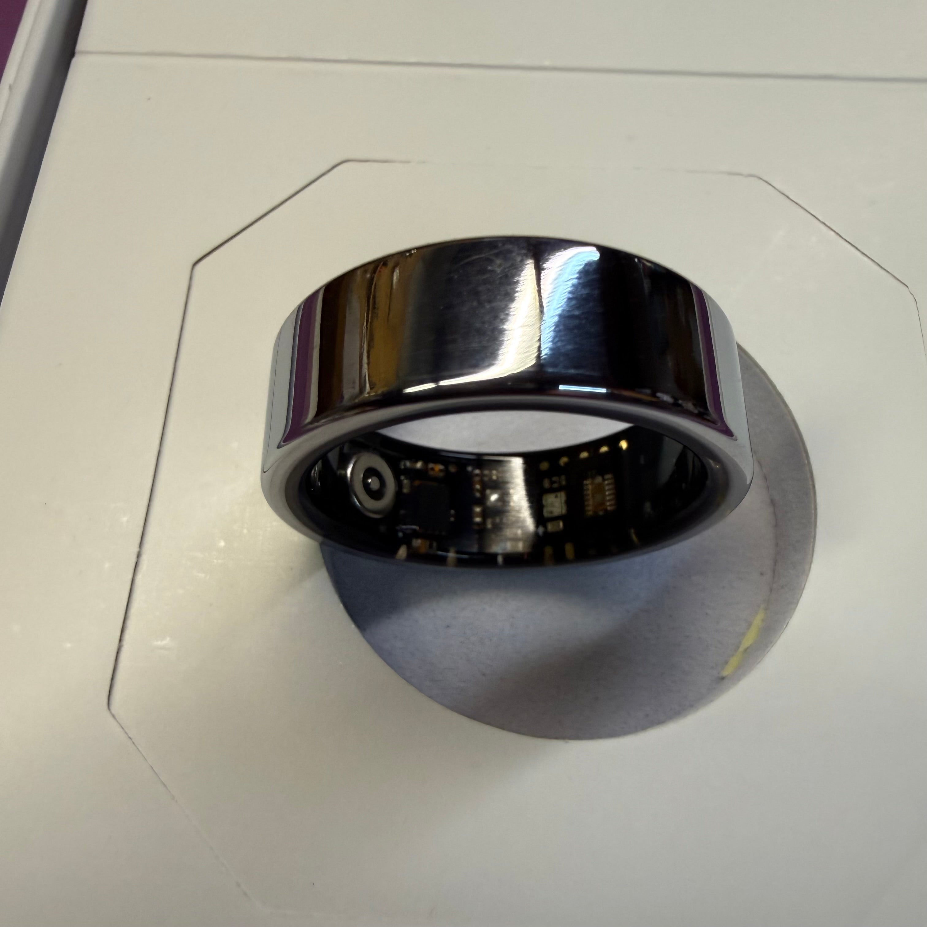 Smart Health Ring - Silver (Open Box - Like New, Never Worn)