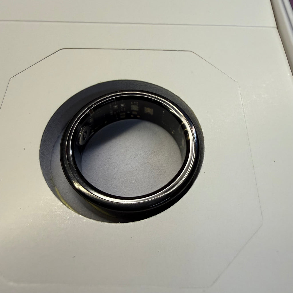 JRing Smart Health Ring - Black (Open Box - Like New, Never Worn)