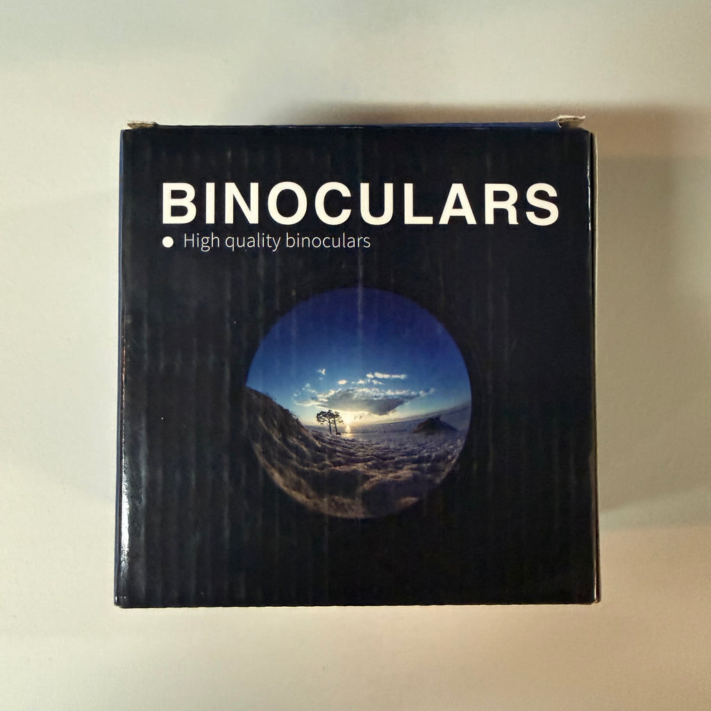 Compact Binoculars 10x25 - Portable Outdoor Viewing (Open Box - Like New)