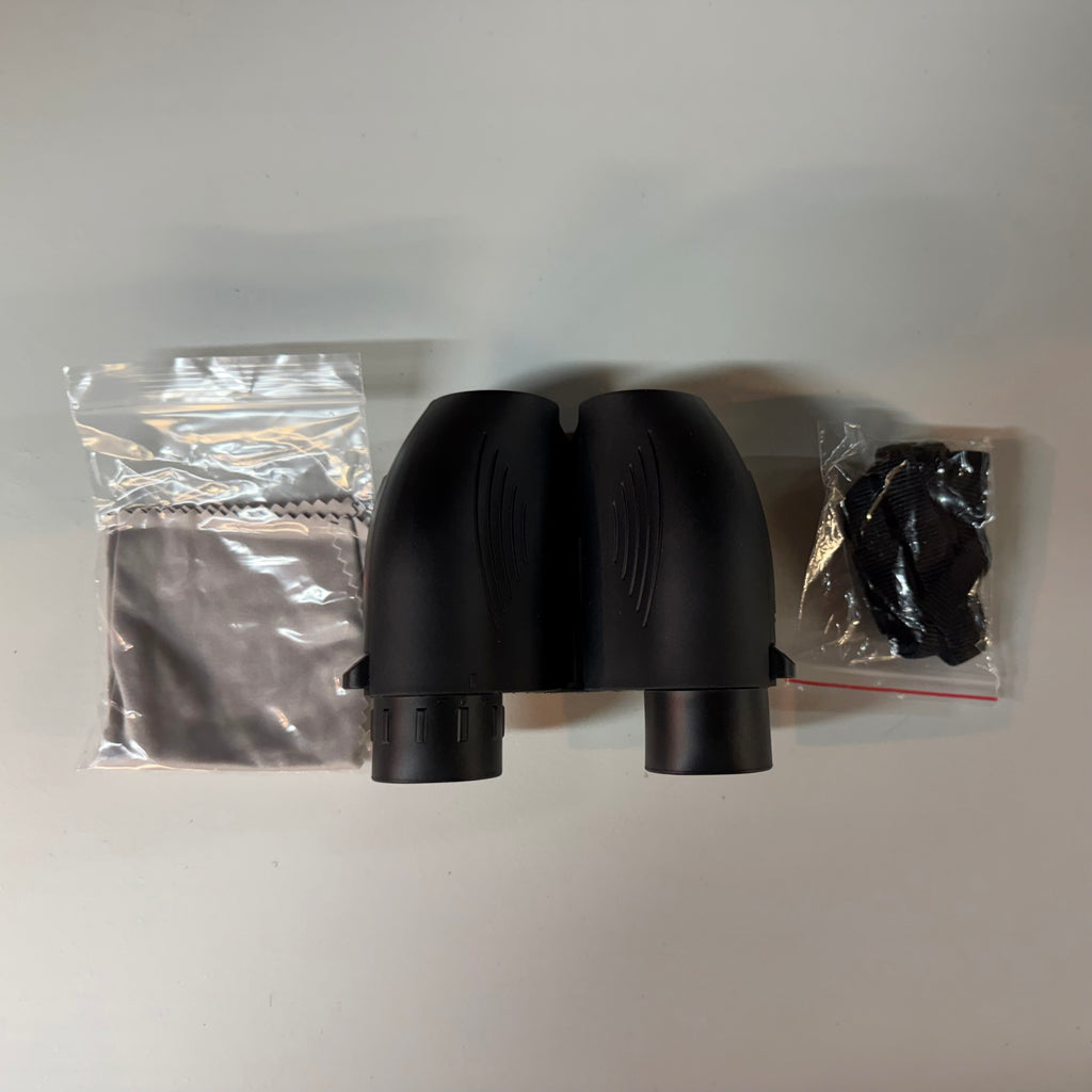 Compact Binoculars 10x25 - Portable Outdoor Viewing (Open Box - Like New)