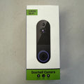 Smart Doorbell Camera 2.4GHz WiFi - AI Human Detection & Night Vision (Open Box - Like New)