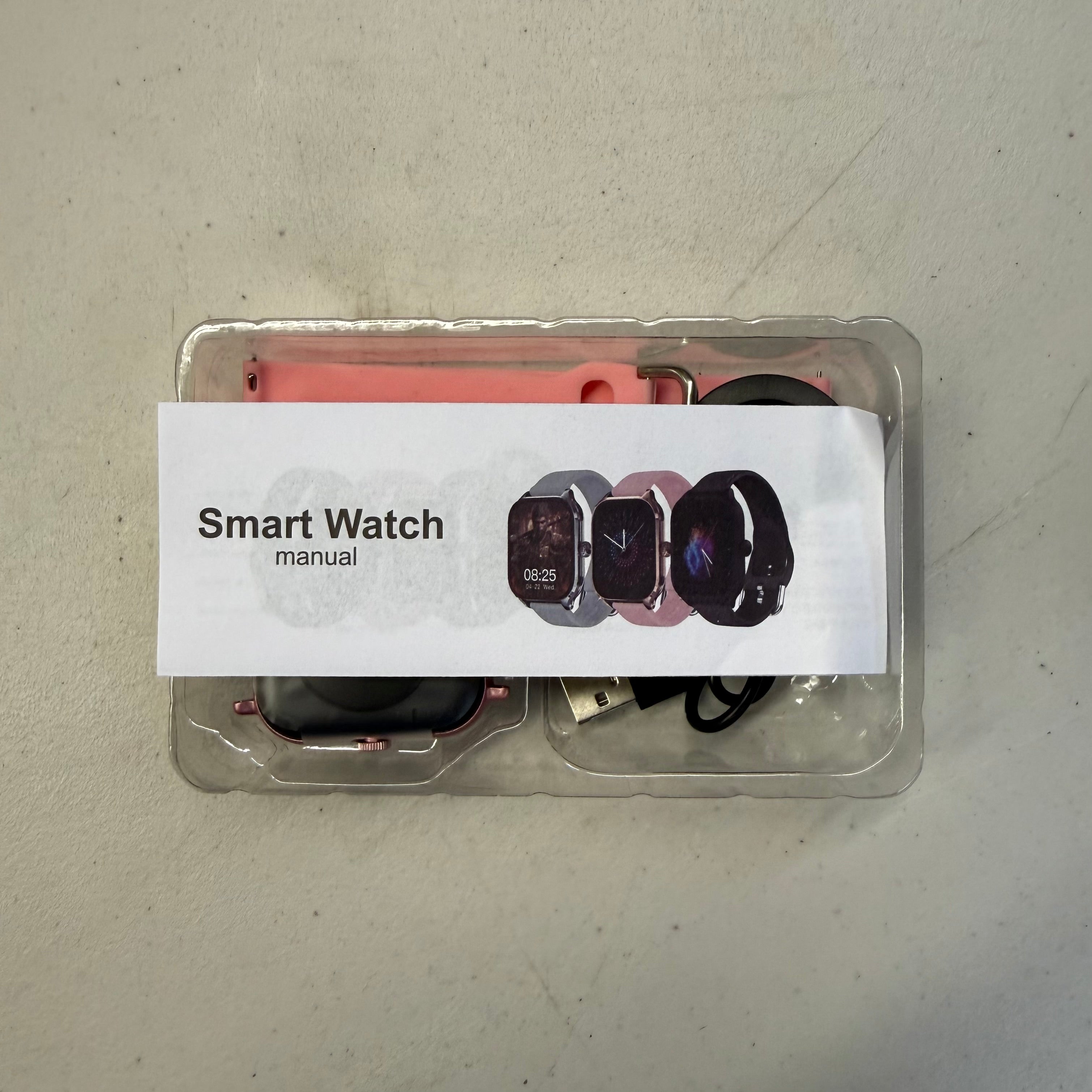 DOVIICO Smart Watch - Fitness Tracker with Heart Rate Monitor (Open Box - Like New)