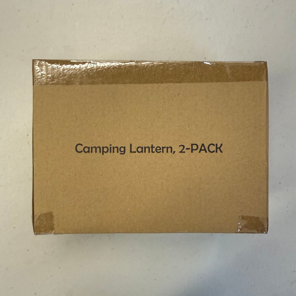 Collapsible LED Camping Lanterns 2-Pack - Portable Emergency Lights (Open Box - Like New)