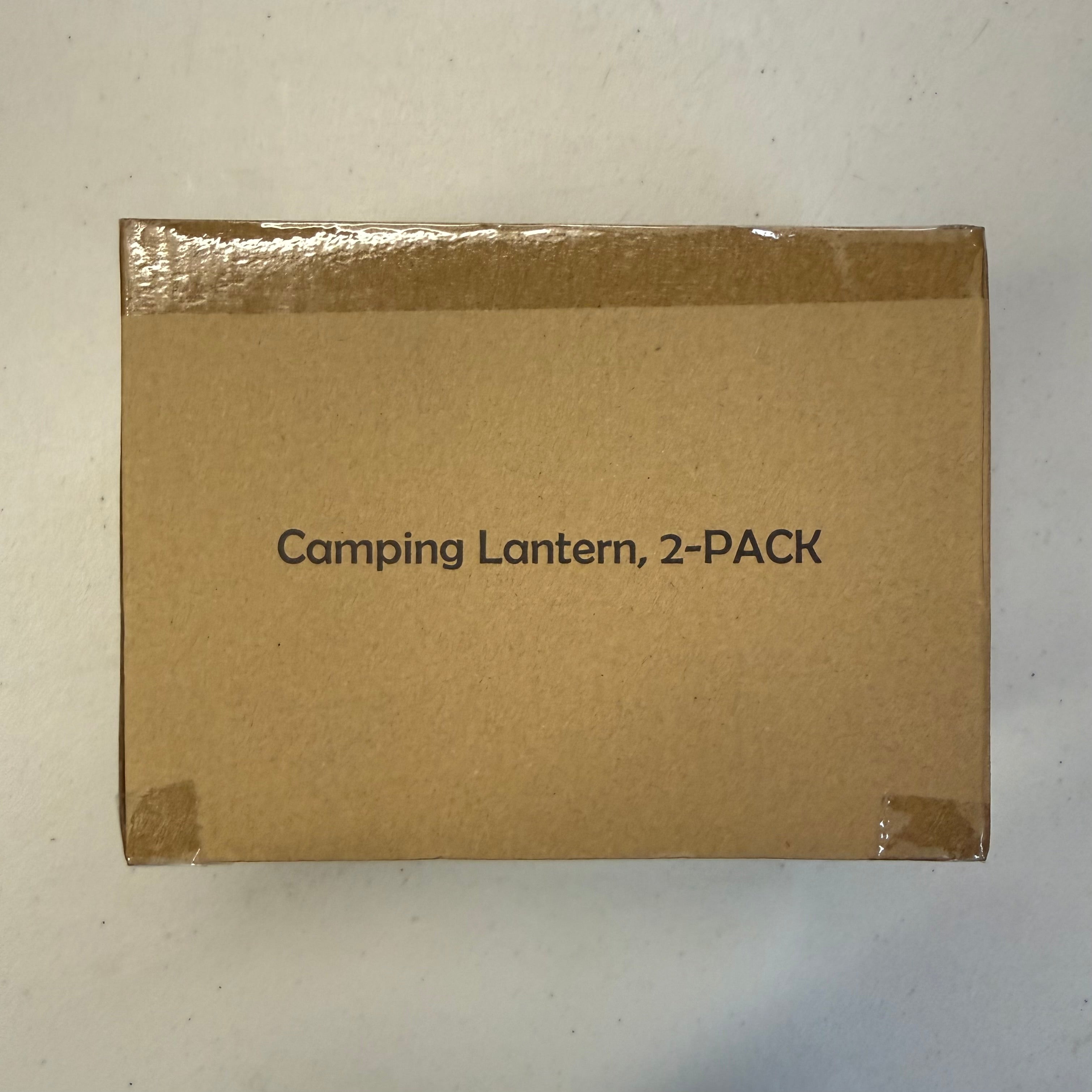 Collapsible LED Camping Lanterns 2-Pack - Portable Emergency Lights (Open Box - Like New)