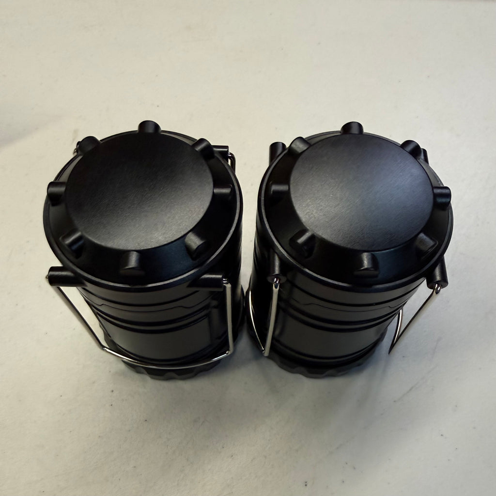 Collapsible LED Camping Lanterns 2-Pack - Portable Emergency Lights (Open Box - Like New)