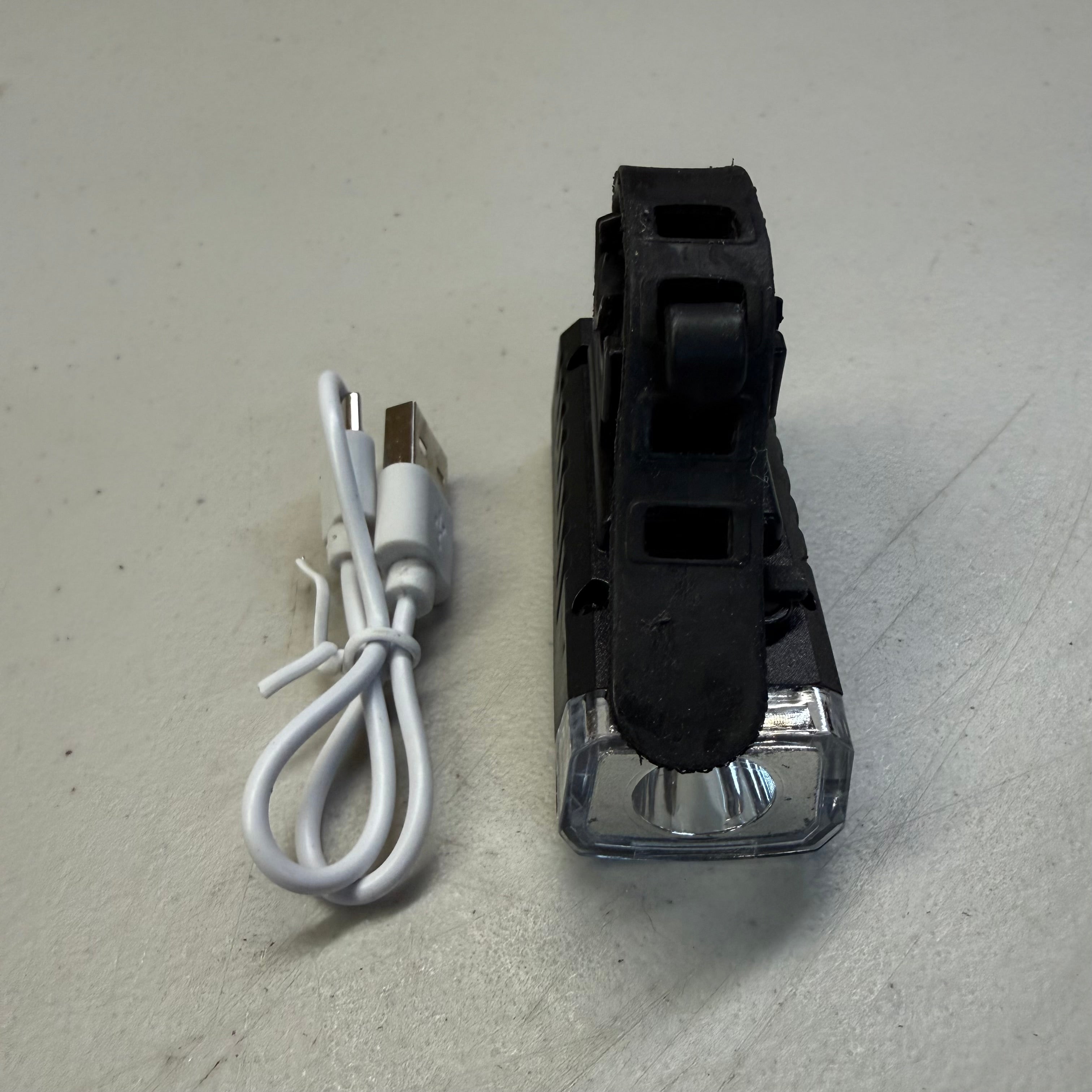 Rechargeable LED Bike Light - USB Bicycle Headlight (Open Box - Like New)